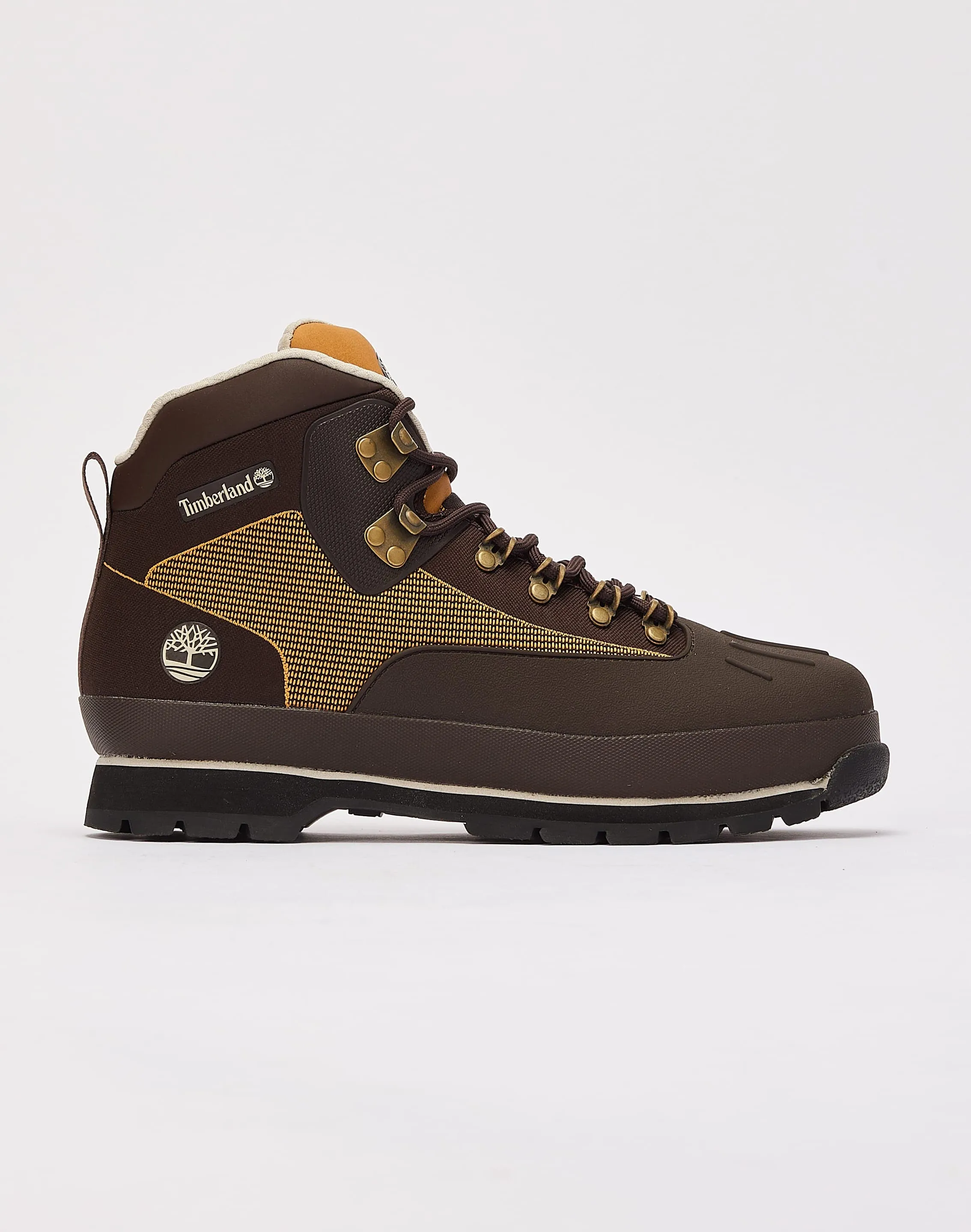 Timberland Euro Hiker Shell-Toe Boots Mud Resistant Mountain Climber