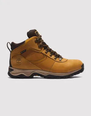 Timberland Mt. Maddsen Mid Lace Up Waterproof Hiking Boot Rugged Built Snowy Path Grippy Outsole Remote Hiking