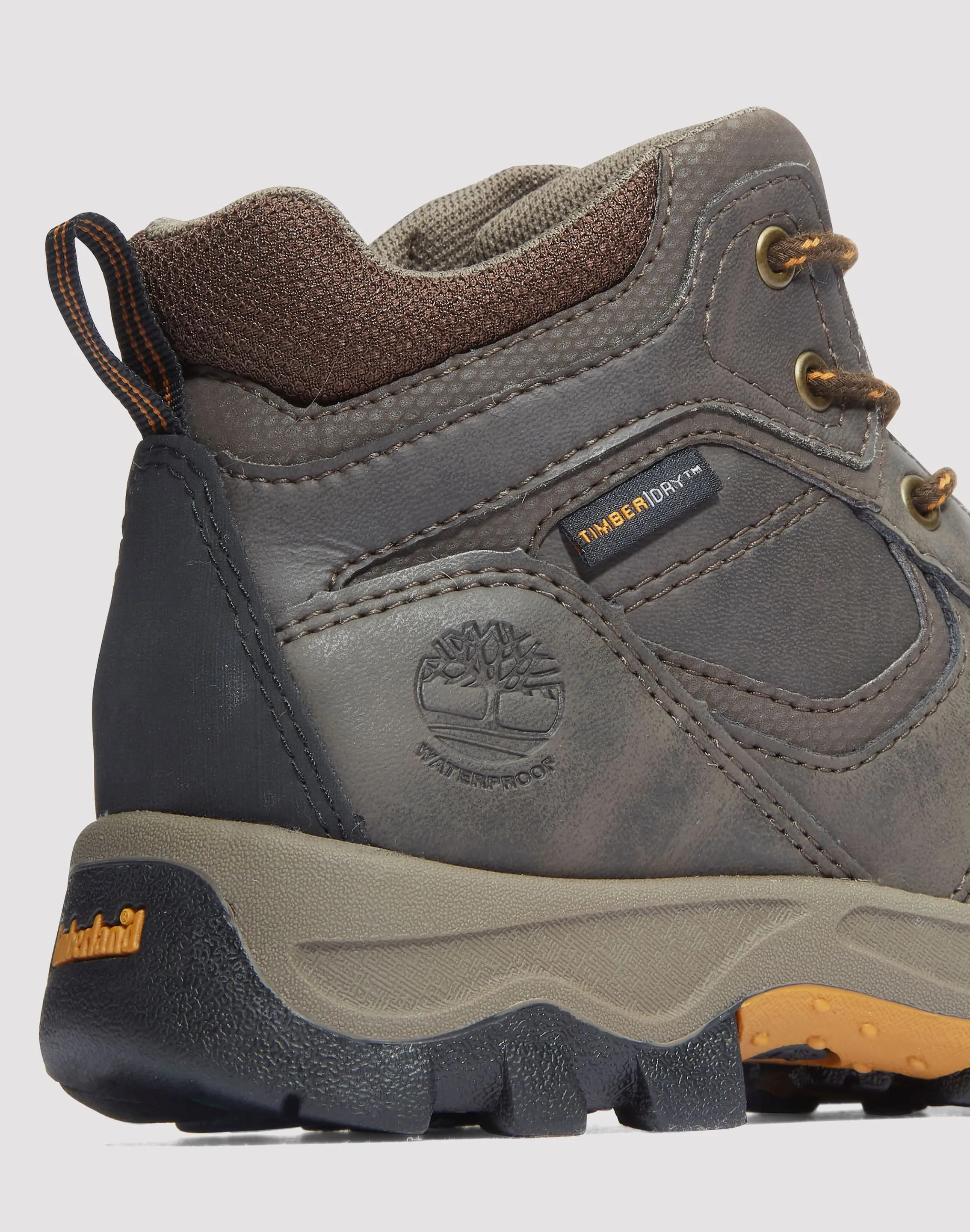 Ankle Lock Seamless Comfort Weather Resistant User Timberland Mt. Maddsen Mid Lace Up Waterproof Hiking Boot Grade-School