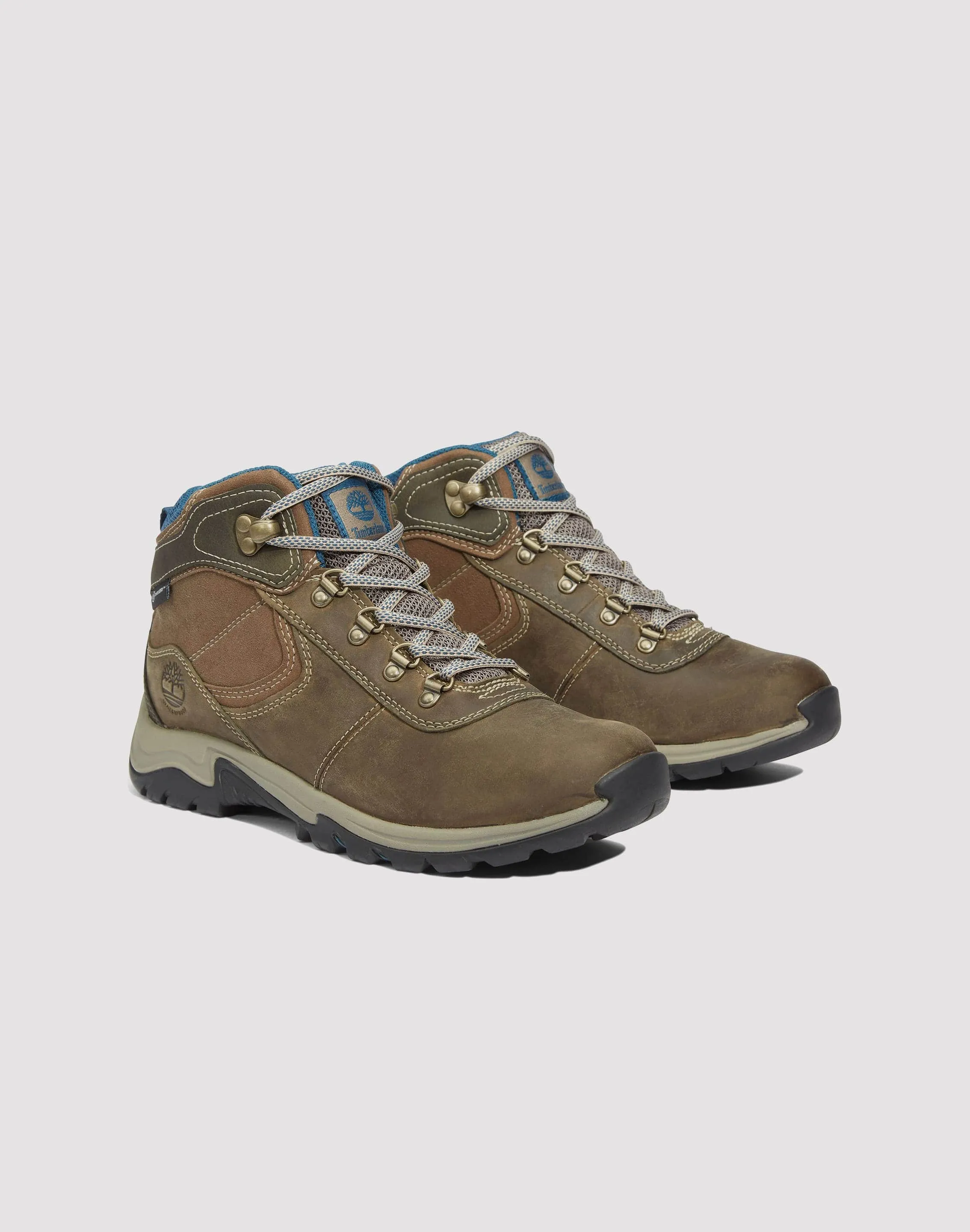 Timberland Mt. Maddsen Mid Lace Up Waterproof Hiking Boot Rugged Built Rainy Day Commuter