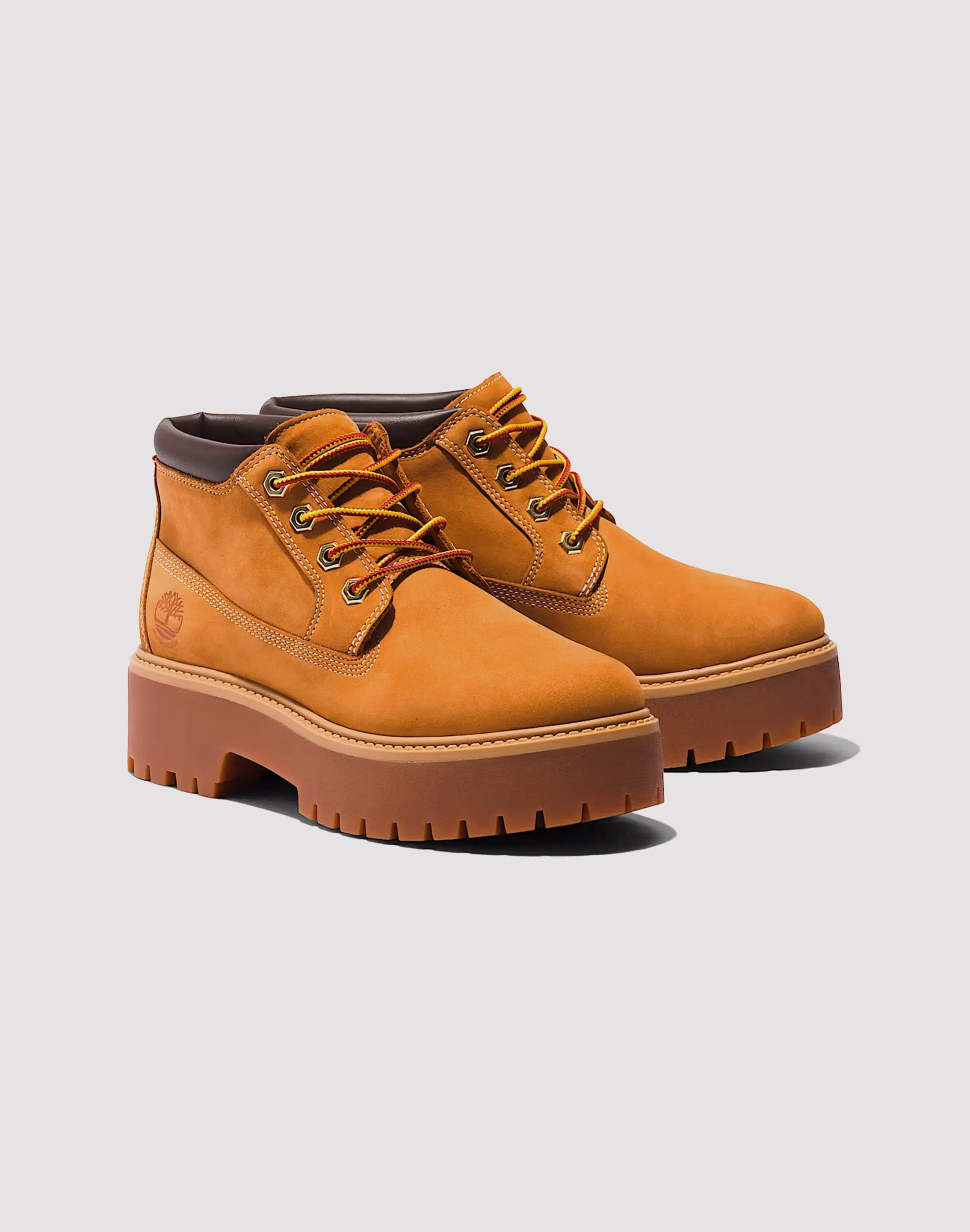 Timberland Stone Street Mid Lace Up Waterproof Boot Desert Design