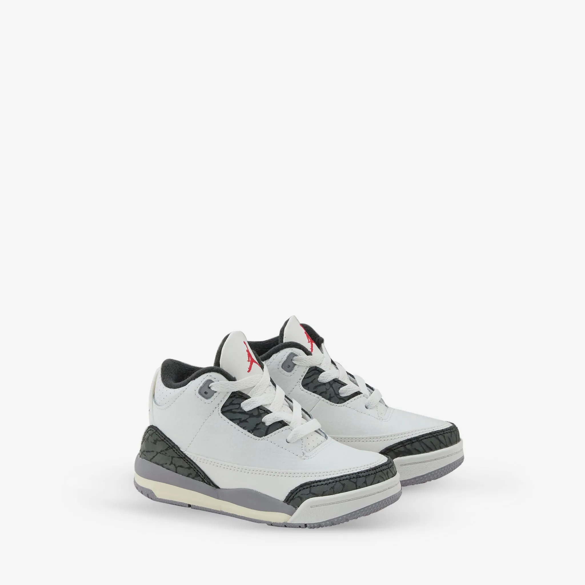 City Utility Total Support Toddler Air Jordan 3 Retro Summit White | Fire Red | Cement Grey | Black