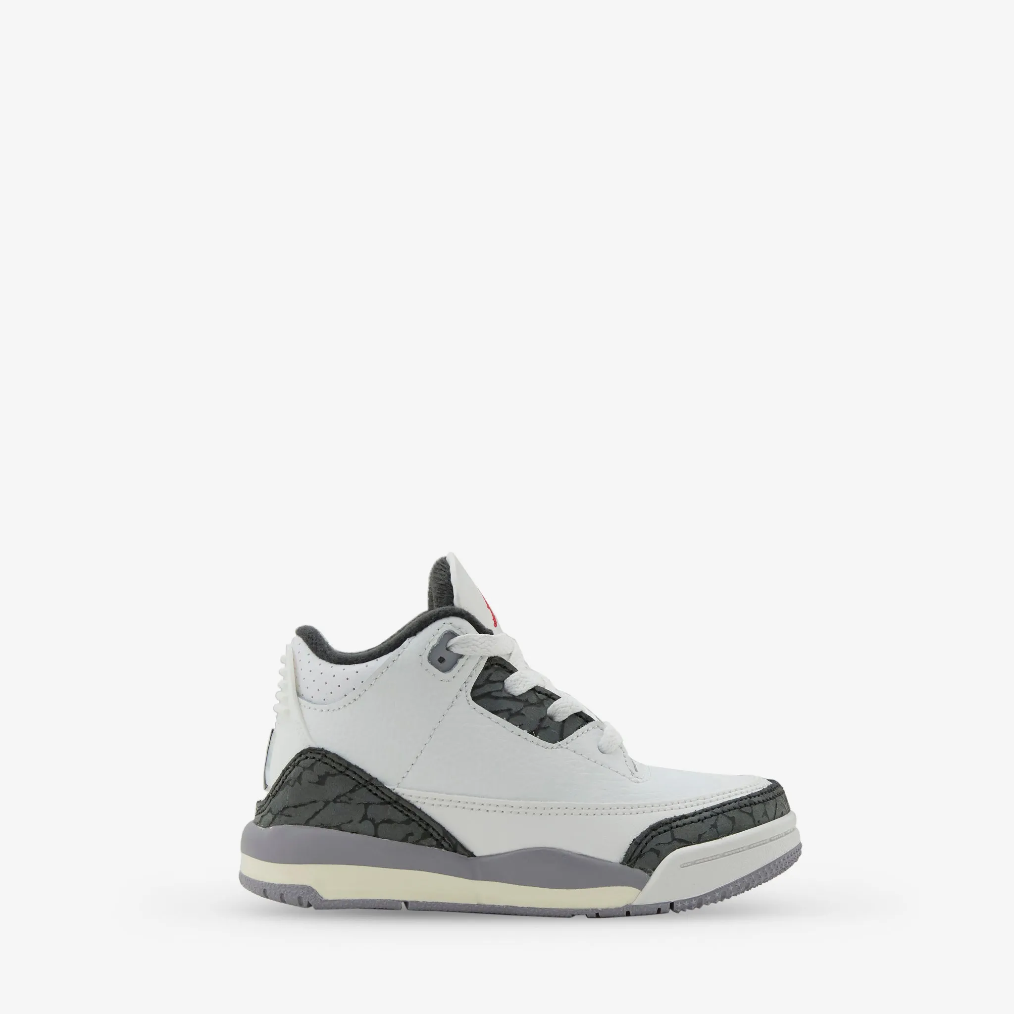 Toddler Air Jordan 3 Retro Summit White | Fire Red | Cement Grey | Black Chic Everyday Cloud Comfort