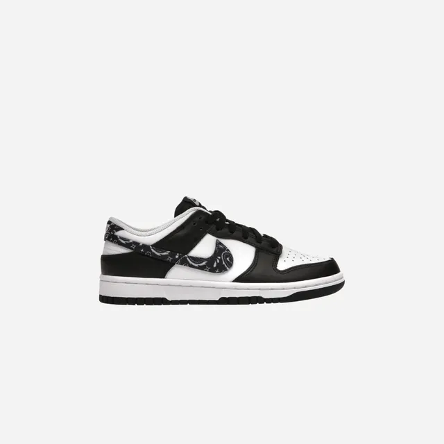 Stability Zone Enhanced Grip Pattern Nike Dunk Low Essential Paisley Pack Black WMNS
