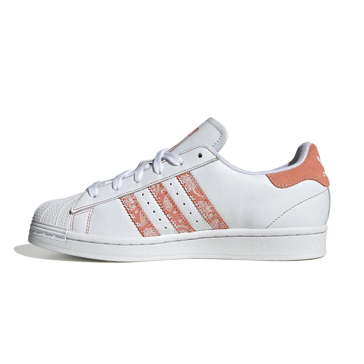 Wmns Superstar 'White Wonder Clay' Cushioned Base Busy Professionals