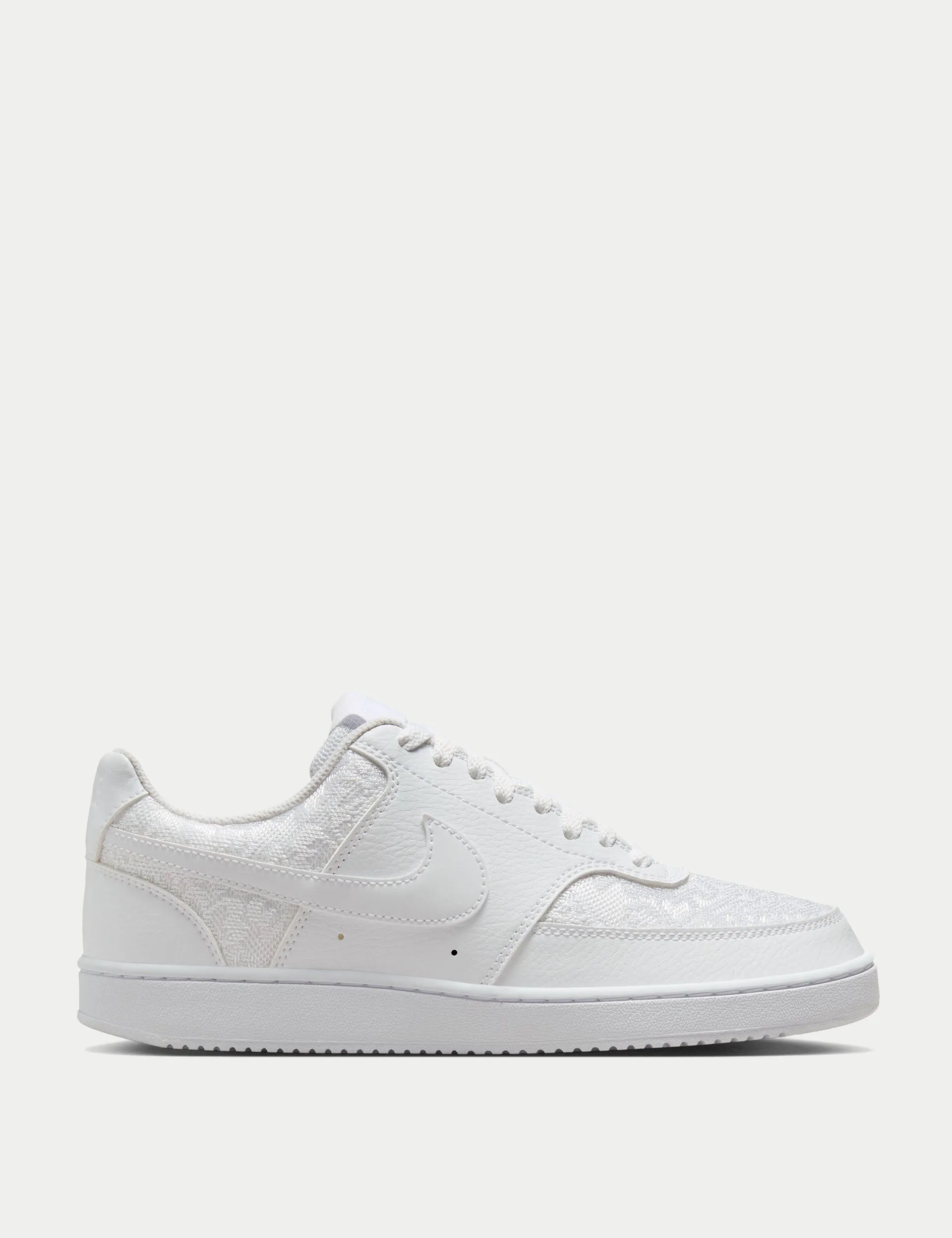 Stitchless Bonding Court Vision Low Shoes - White