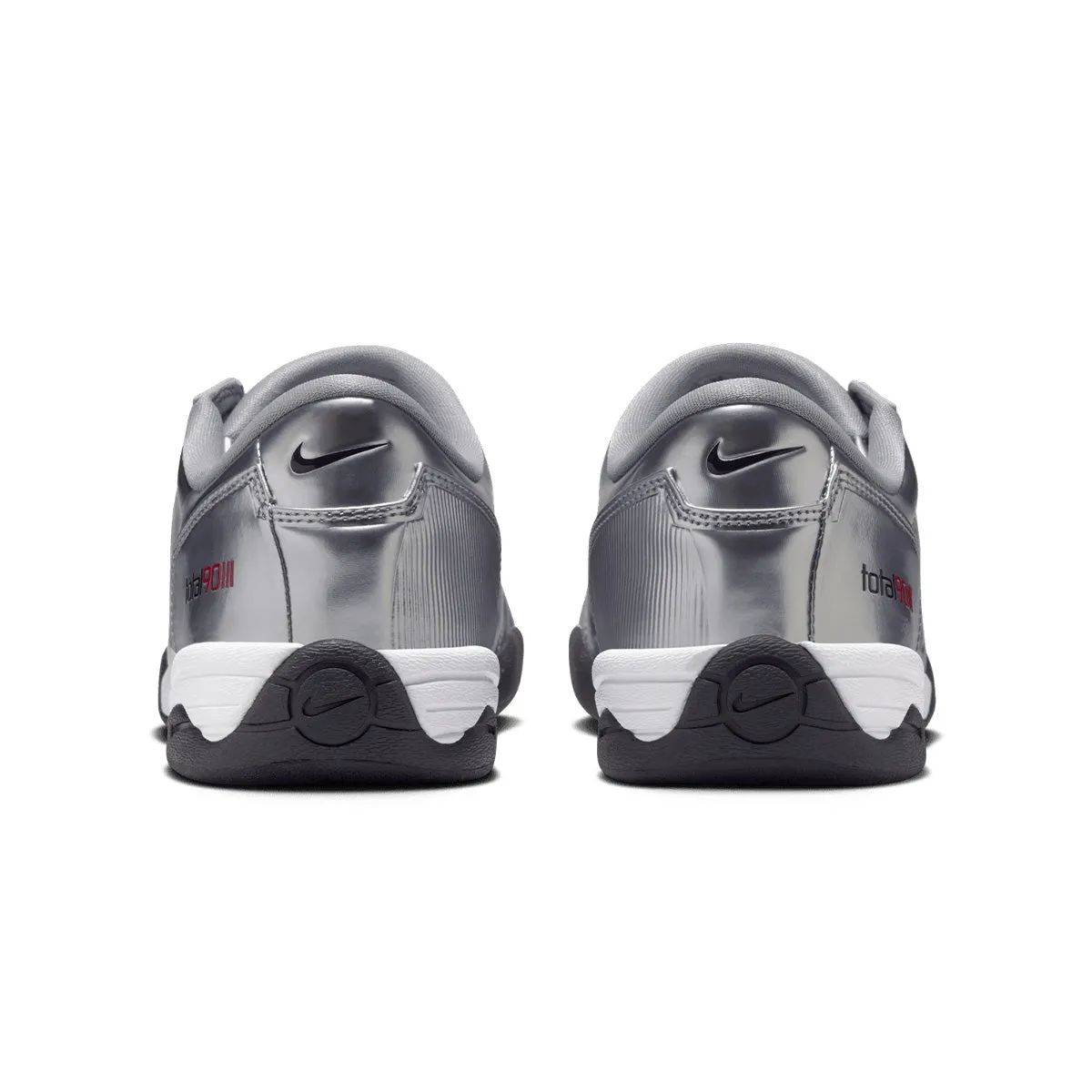 Total 90 III 'Metallic Silver Red' Ventilated Breathable Road Trip