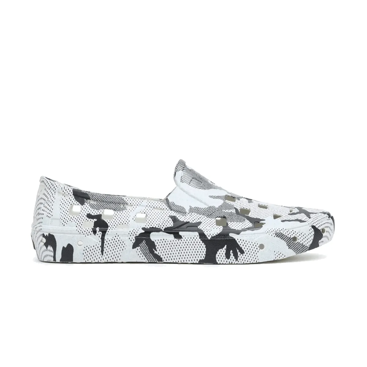 Slip-On Trk 'Grey White' Soft Lining