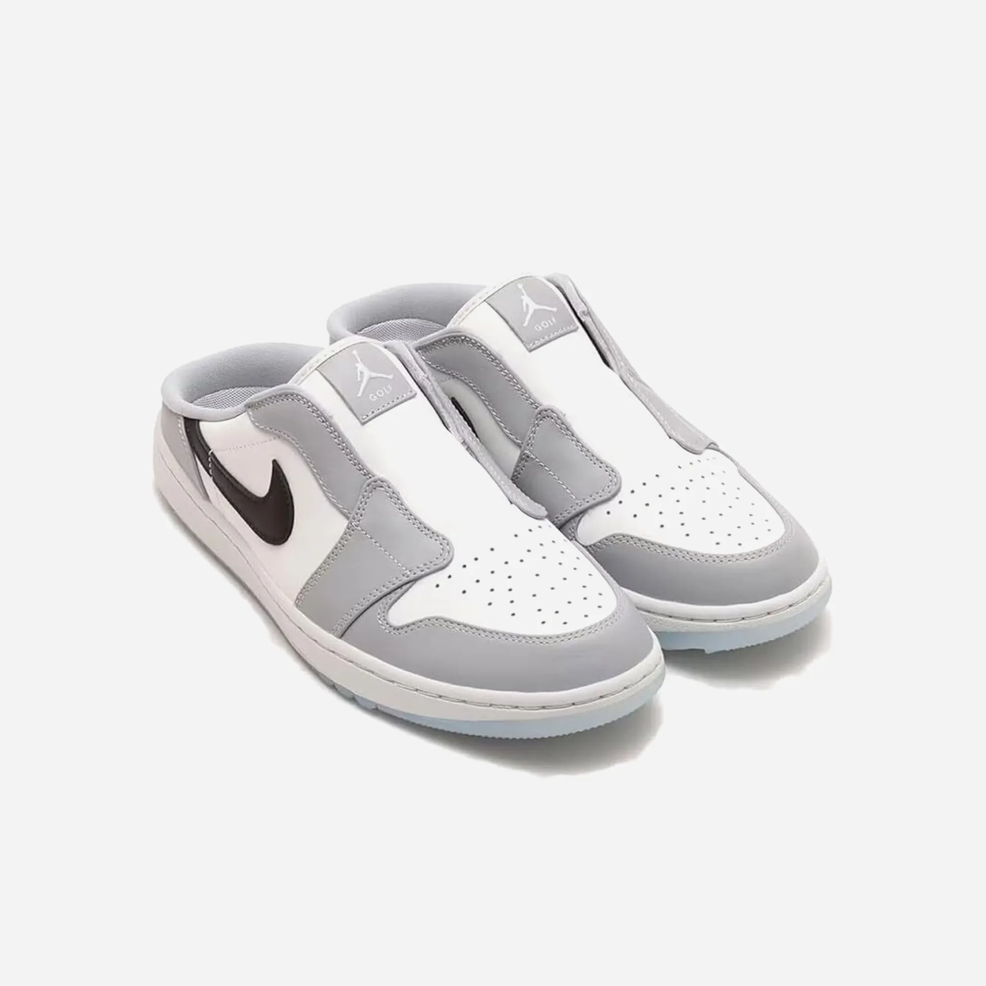 Nike Air Jordan 1 Mule Golf Wolf Grey Slip Resistant Compound