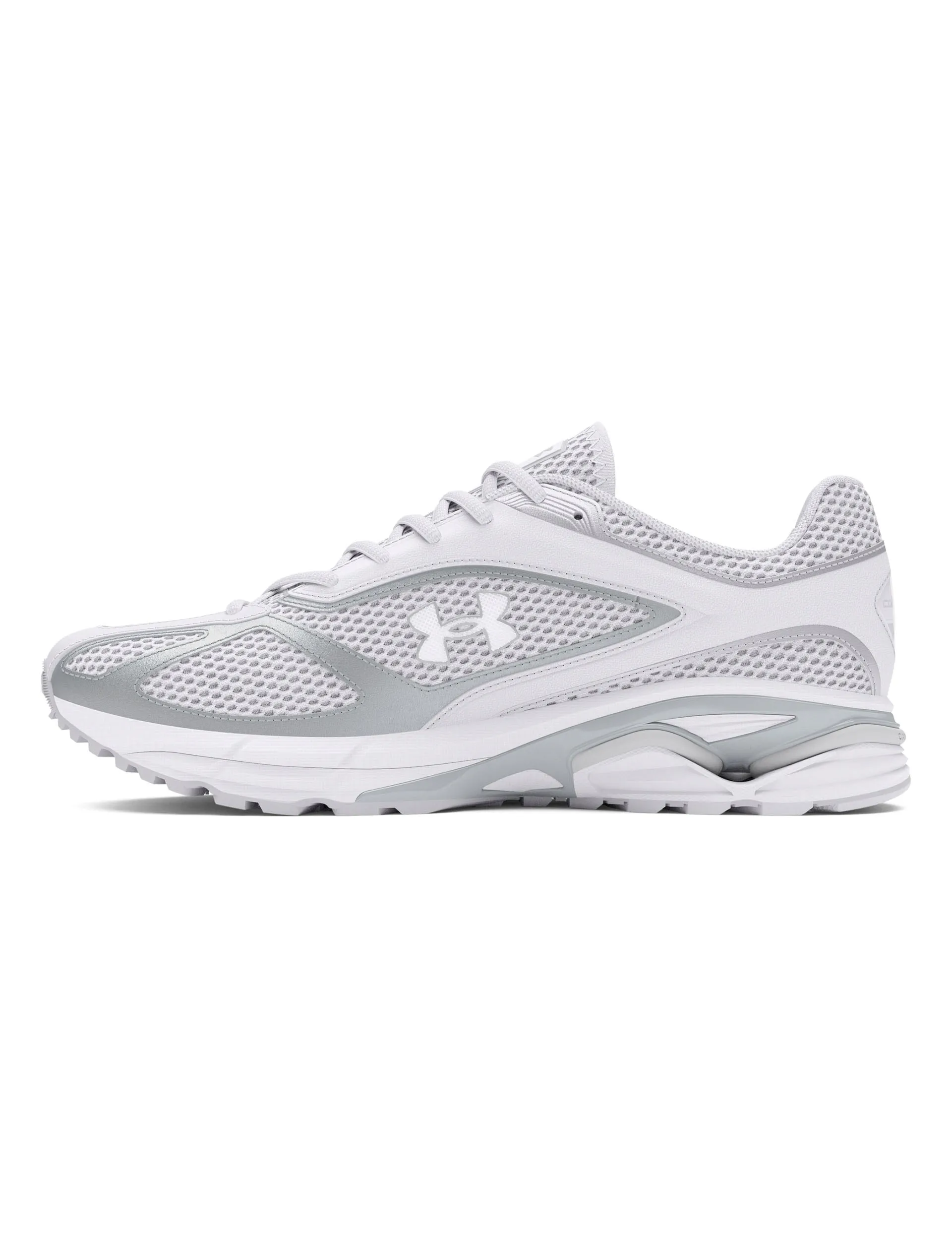 Apparition Shoes - White/Metallic Silver/Halo Gray Open Feel