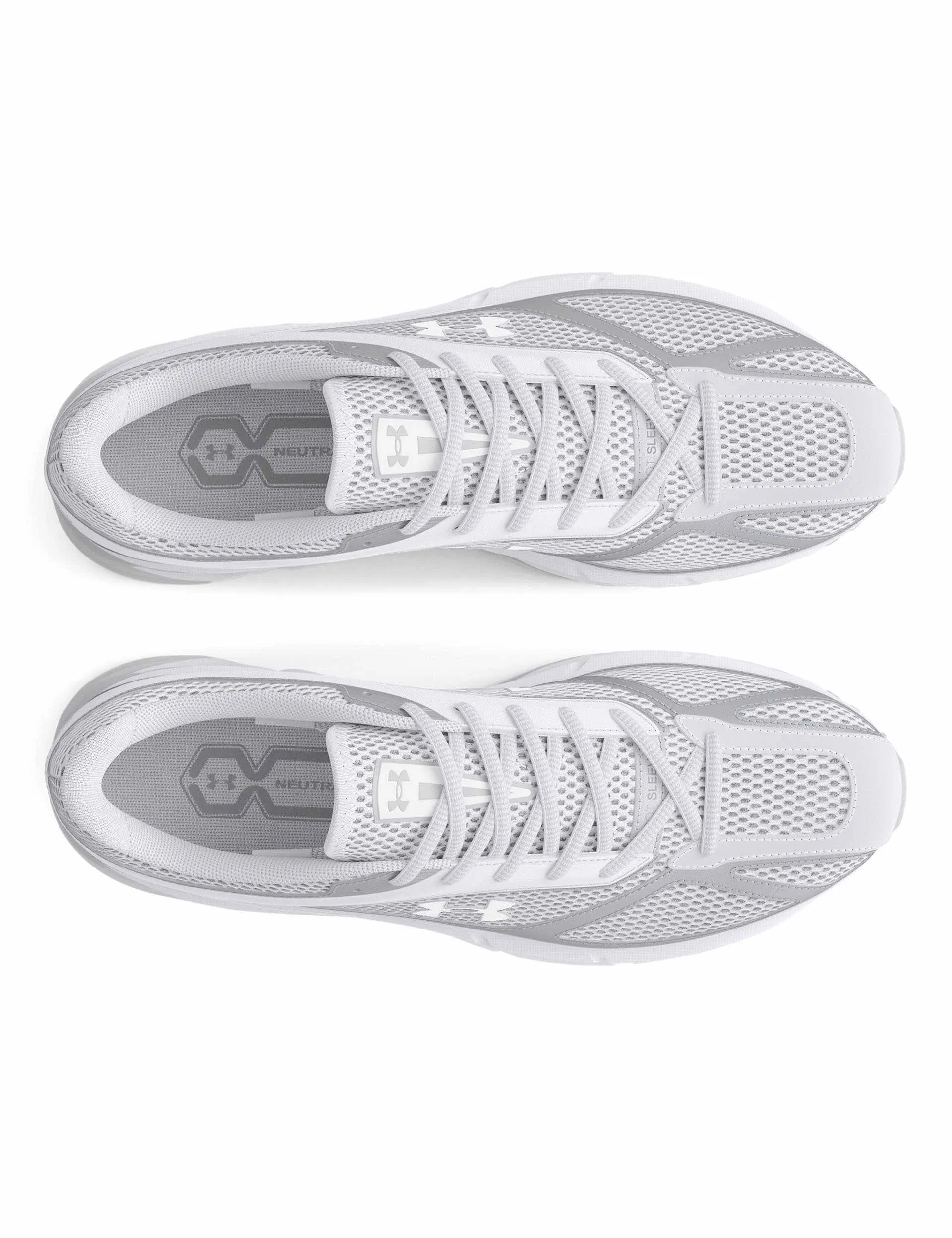 Apparition Shoes - White/Metallic Silver/Halo Gray Jogging Ease Smart Steps