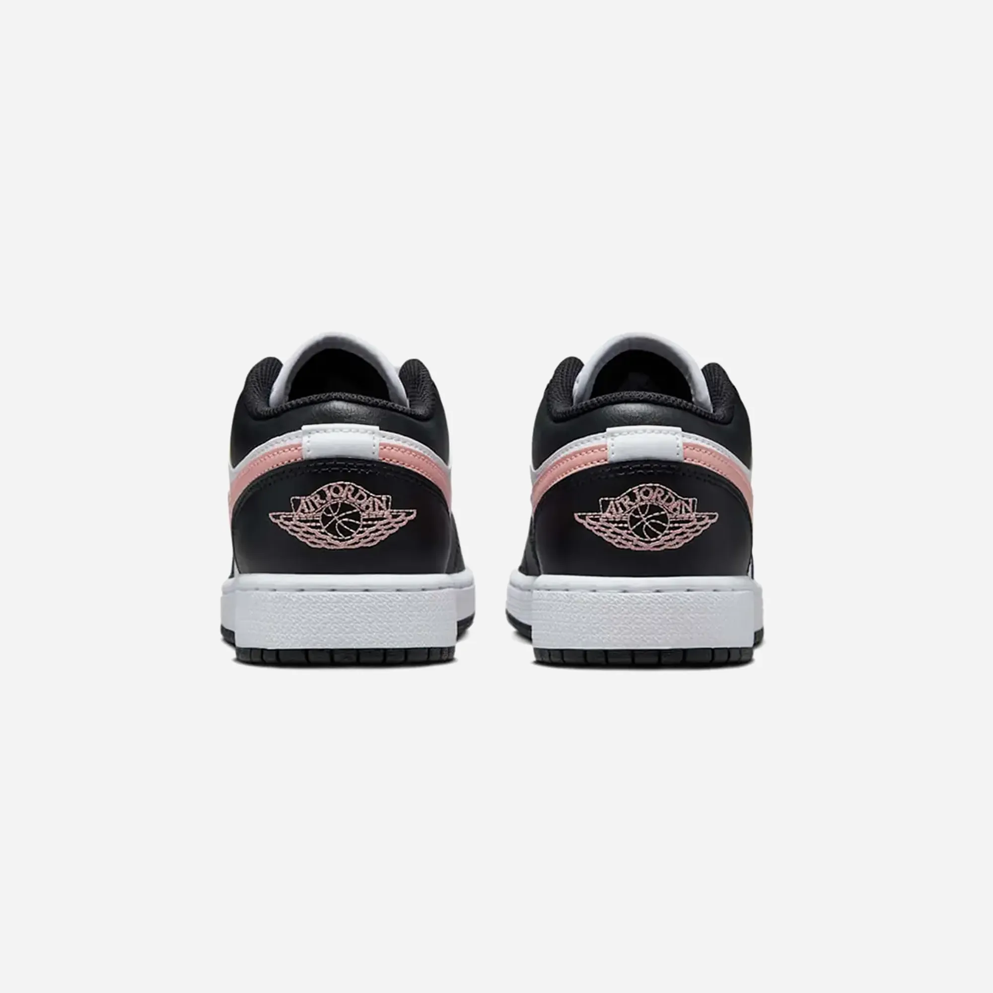 Nike Air Jordan 1 Low Black Rust Pink Trendy Performance Air Movement