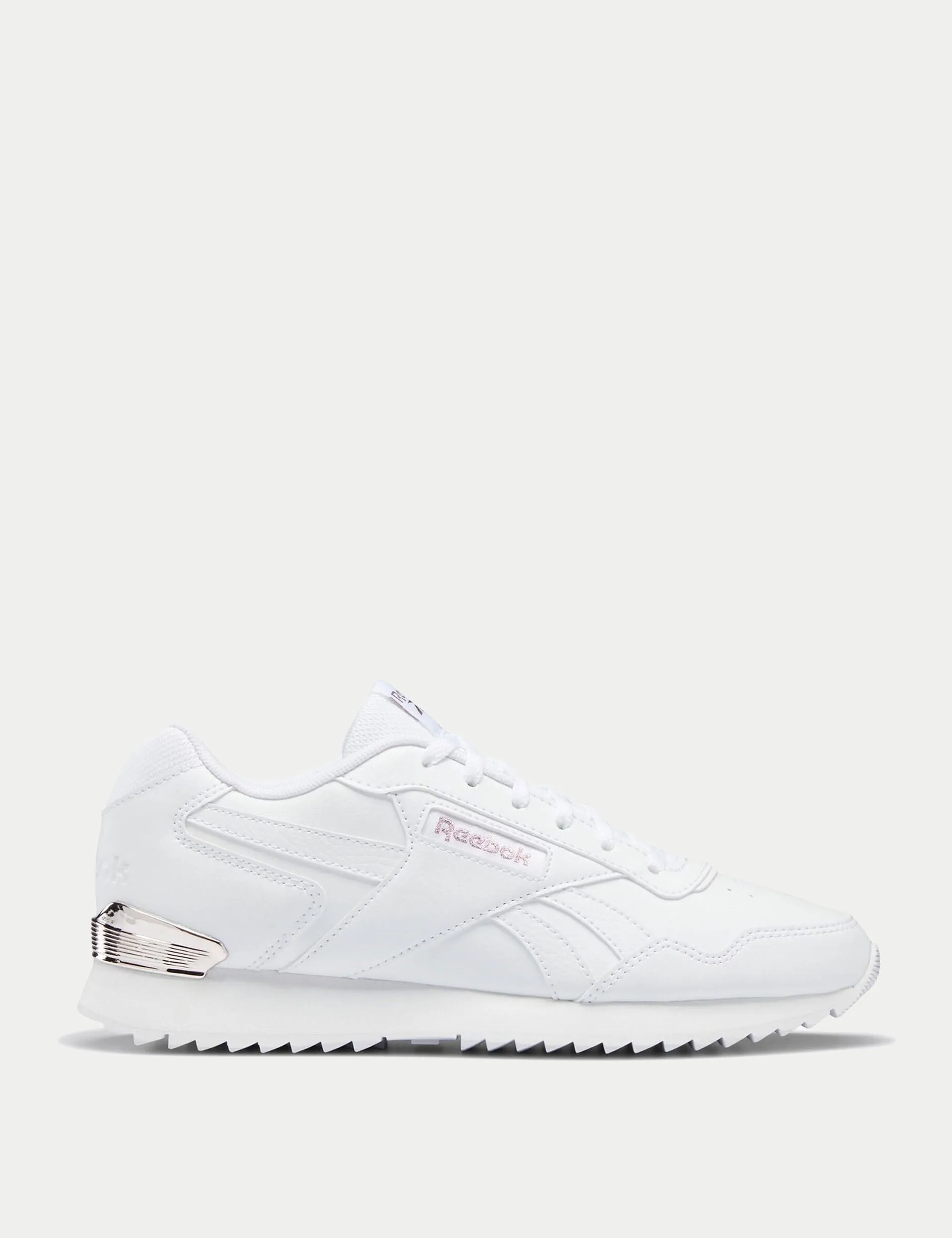 carbon - plate running shoes minimalist - feature shoes Reebok Glide Ripple Clip Shoes - Cloud White/Rose Gold