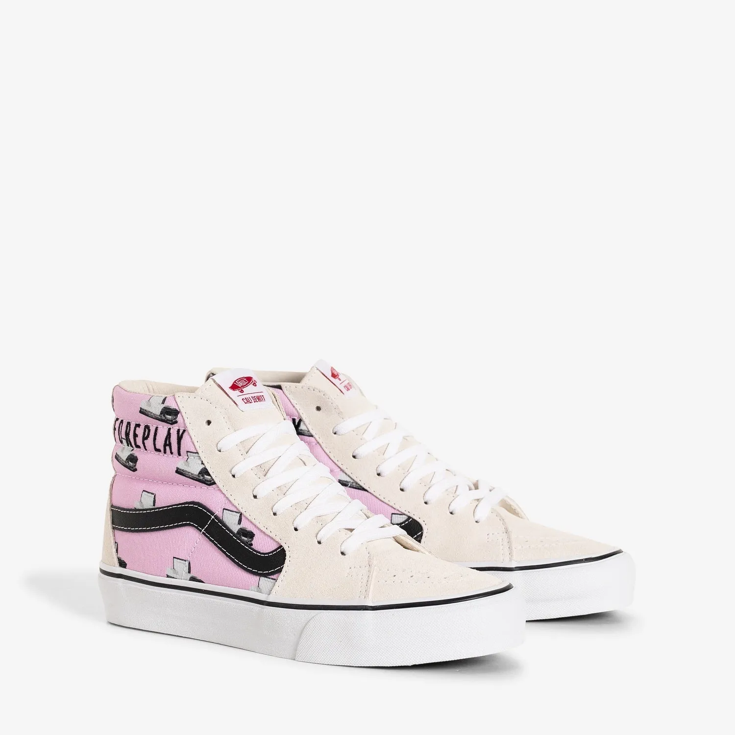 Cali Thornhill DeWitt SK8-HI VLT LX Pink | Doomsday Foreplay Fast Step