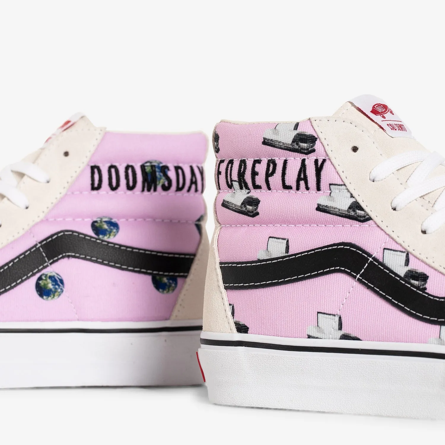 Cali Thornhill DeWitt SK8-HI VLT LX Pink | Doomsday Foreplay Red Hot