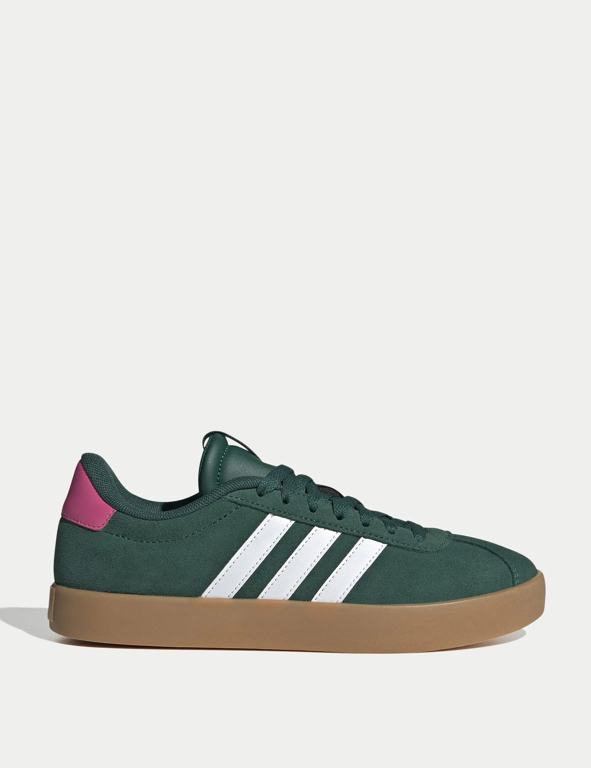 VL Court 3.0 Shoes - Collegiate Green/Cloud White/Pulse Magenta Minimal Touch