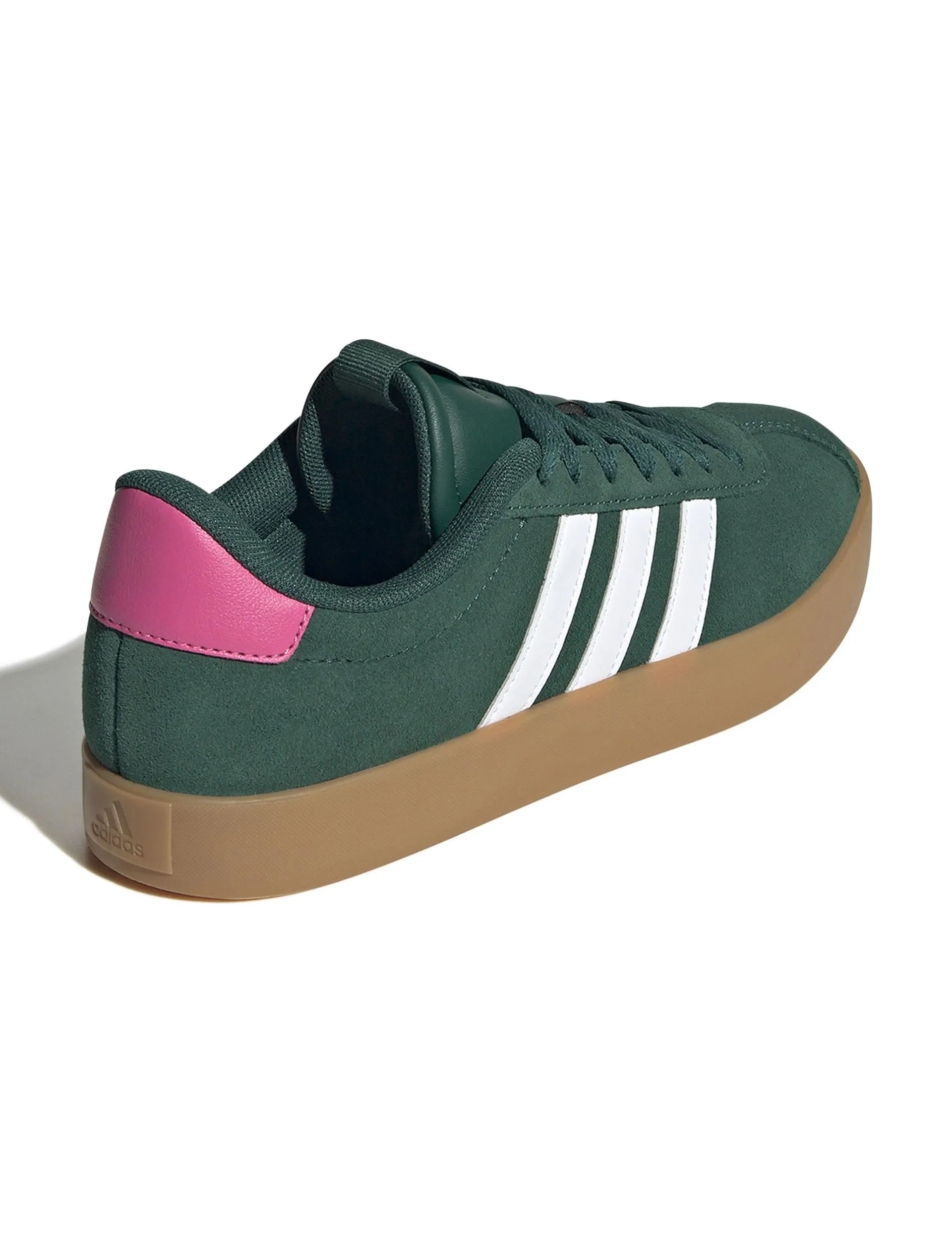 Go Casual VL Court 3.0 Shoes - Collegiate Green/Cloud White/Pulse Magenta
