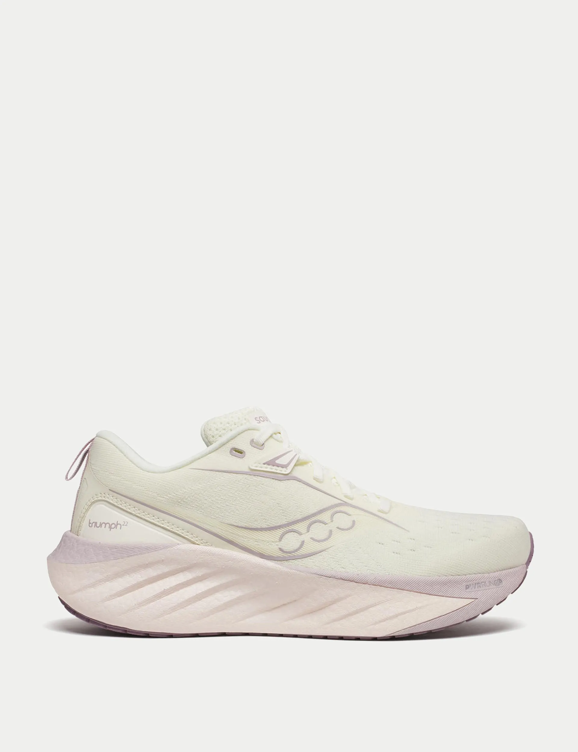 Slim - fit indoor running footwear Triumph 22 - Vanilla