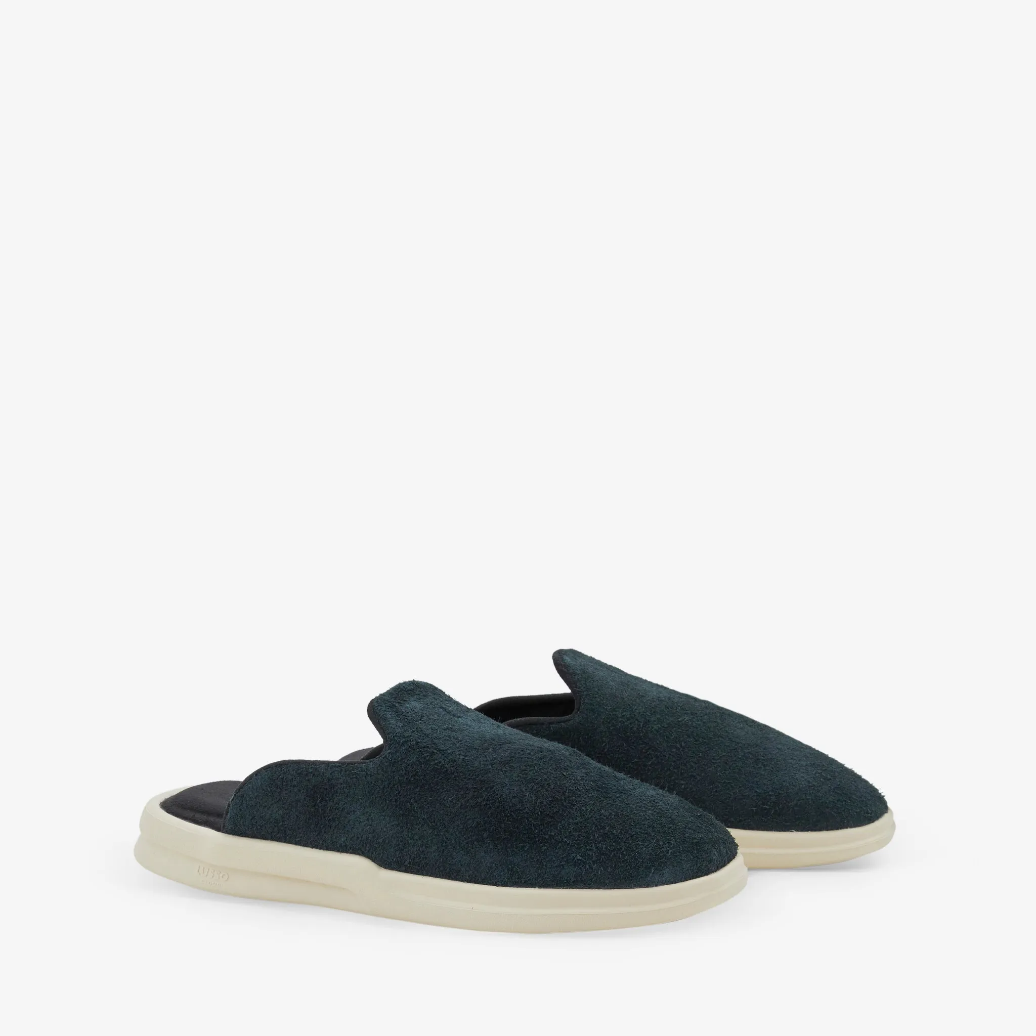 Pelli Hairy Suede Jet Black | Shortbread Neutral Colors Stay Chill