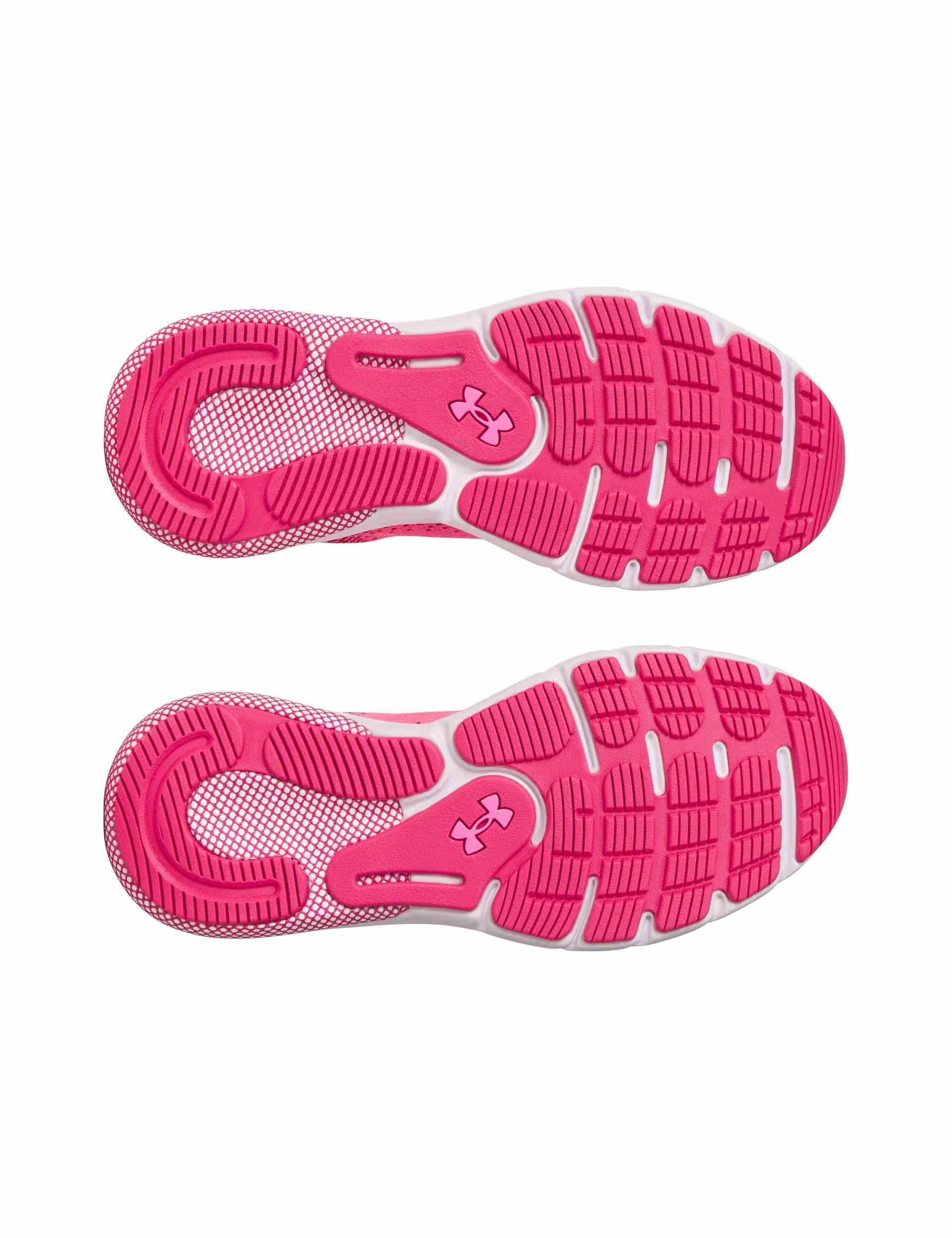 UA HOVR Turbulence 2 Running Shoes - Aero Pink/Shaded Fuchsia/White indoor track running gear value - for - money shoes