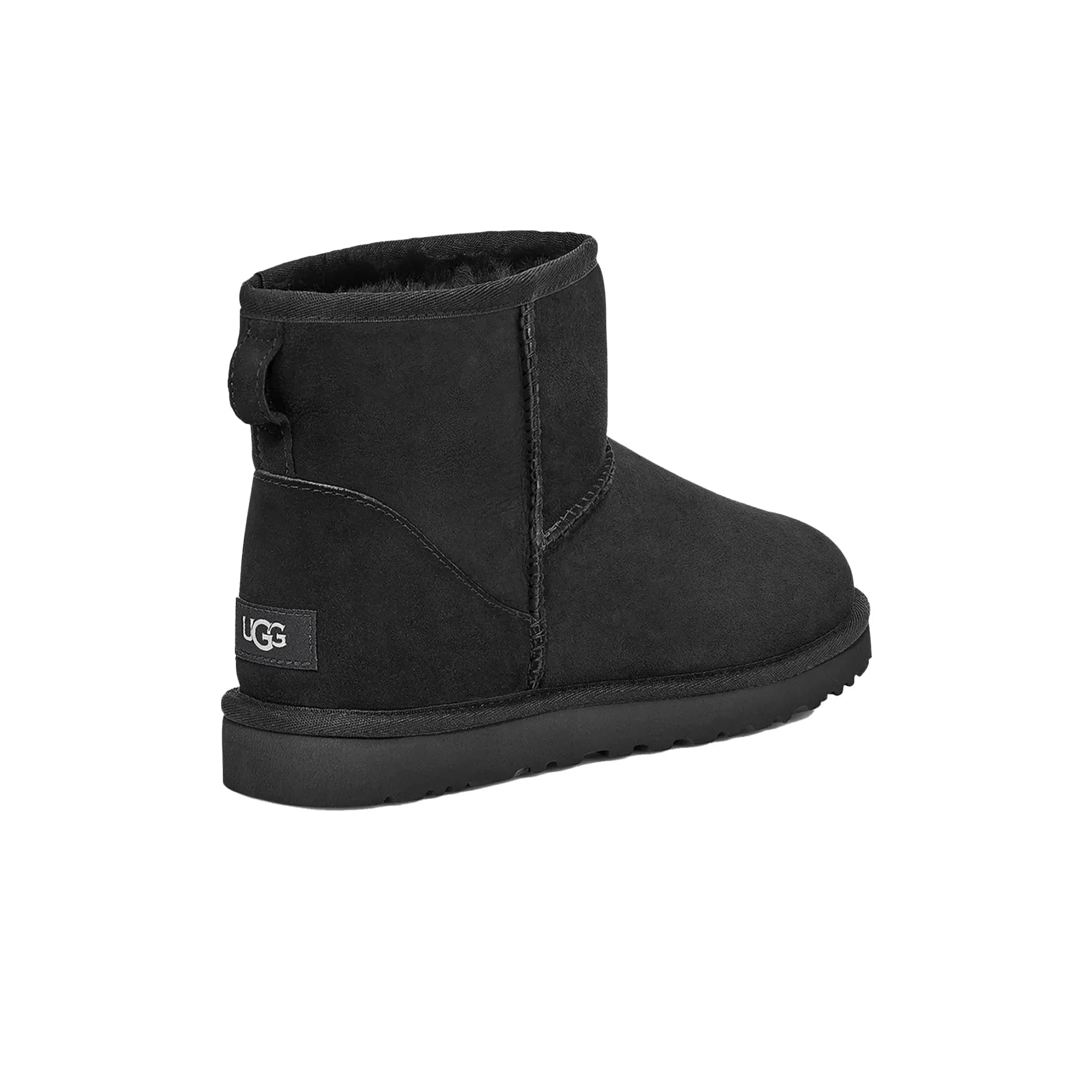 Durable Footwear Design Breathability Feature UGG Classic Mini Boot 'Black' (2023)