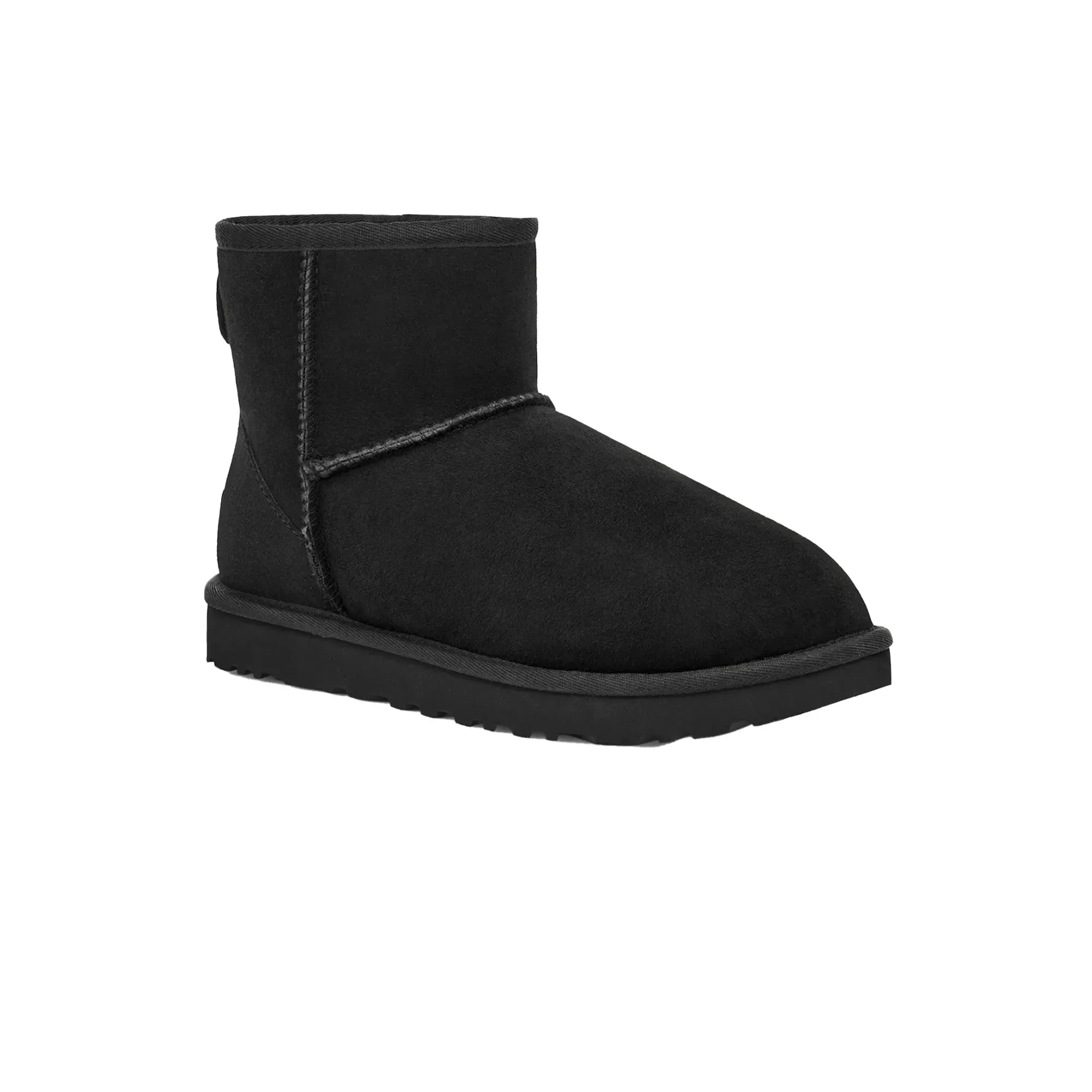 Woven material UGG Classic Mini II Boot 'Black' Women's (2025)