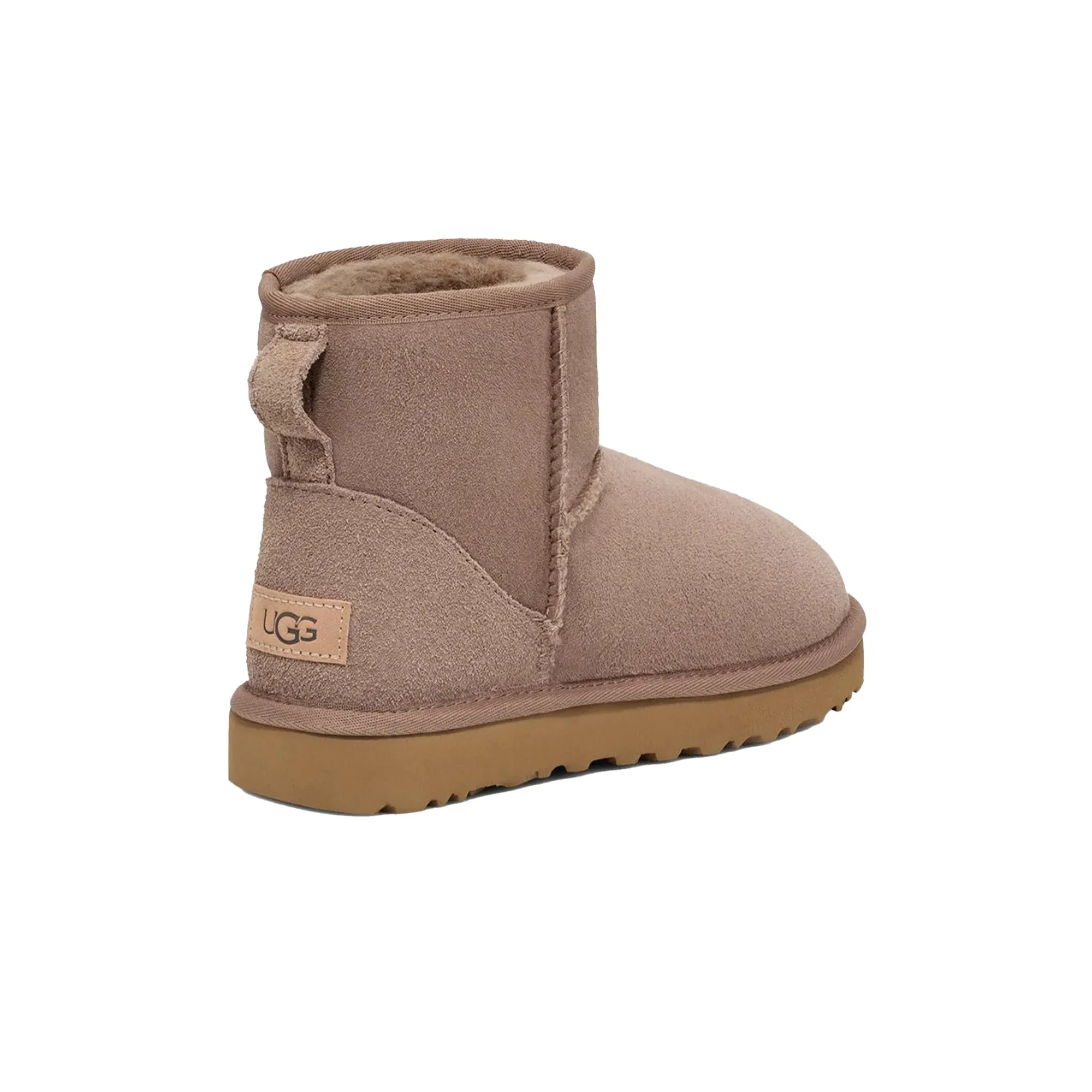 suede upper rubber UGG Classic Mini II Boot 'Caribou' Women's (2025)