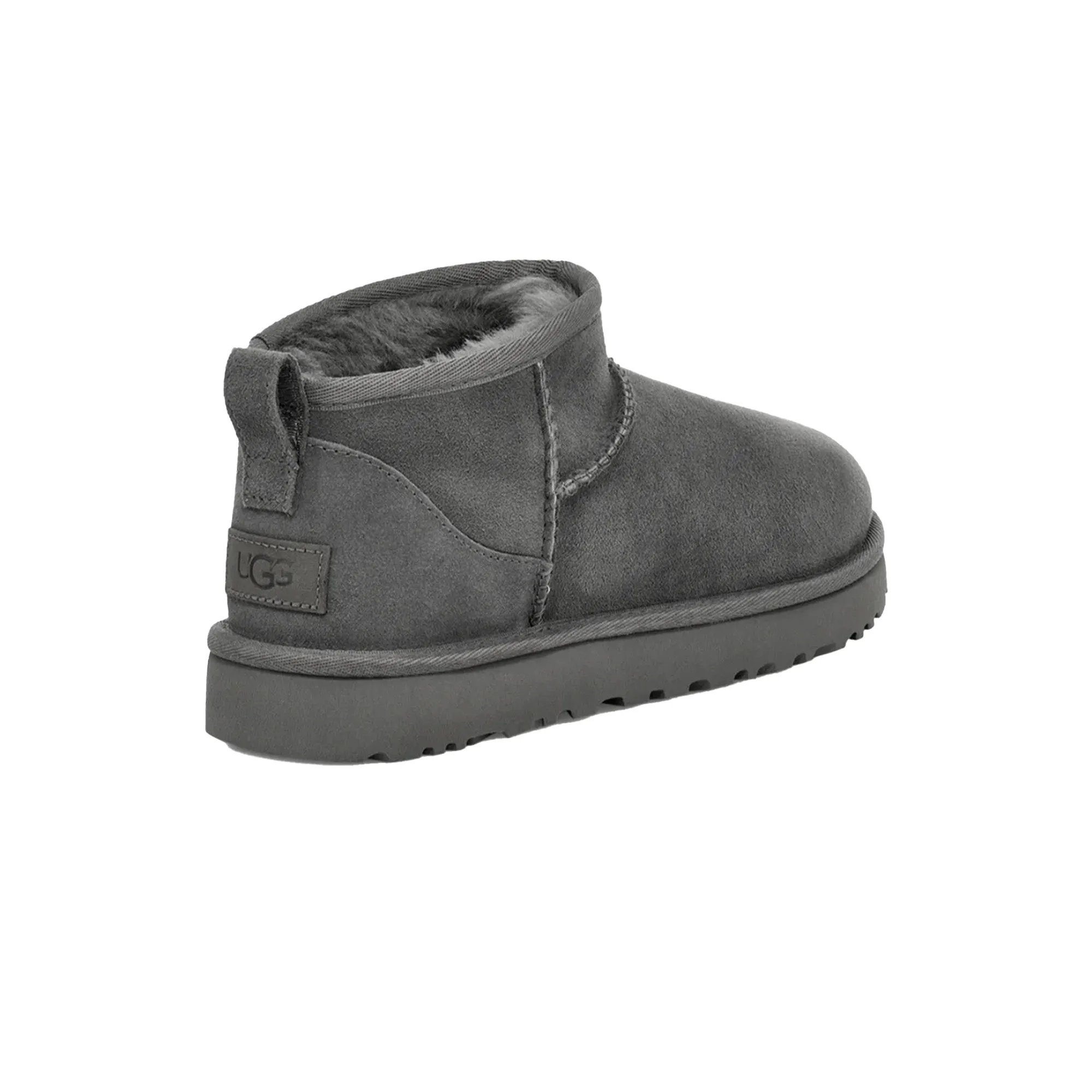 UGG Classic Ultra Mini Boot 'Grey' Women's (2025) mesh material Comfortable Sandal