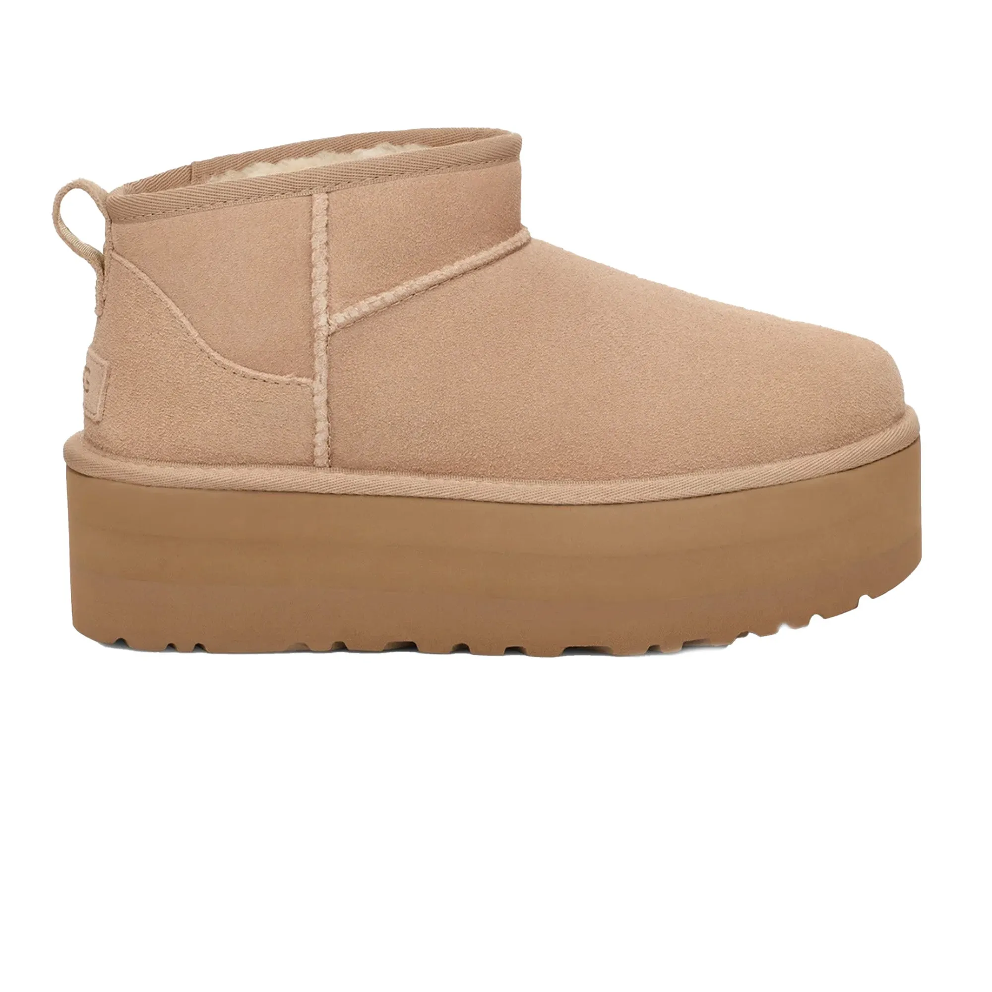 Sporty Design UGG Classic Ultra MIni Platform Boot 'Sand' Women's (2023)