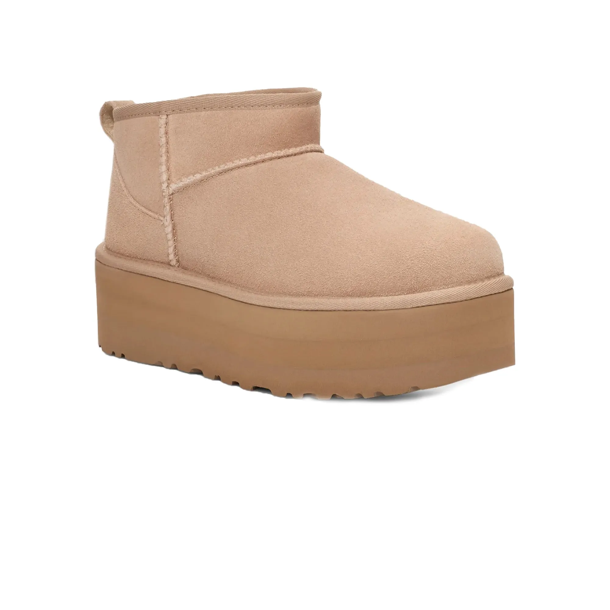Quick Step Shoes UGG Classic Ultra MIni Platform Boot 'Sand' Women's (2023)