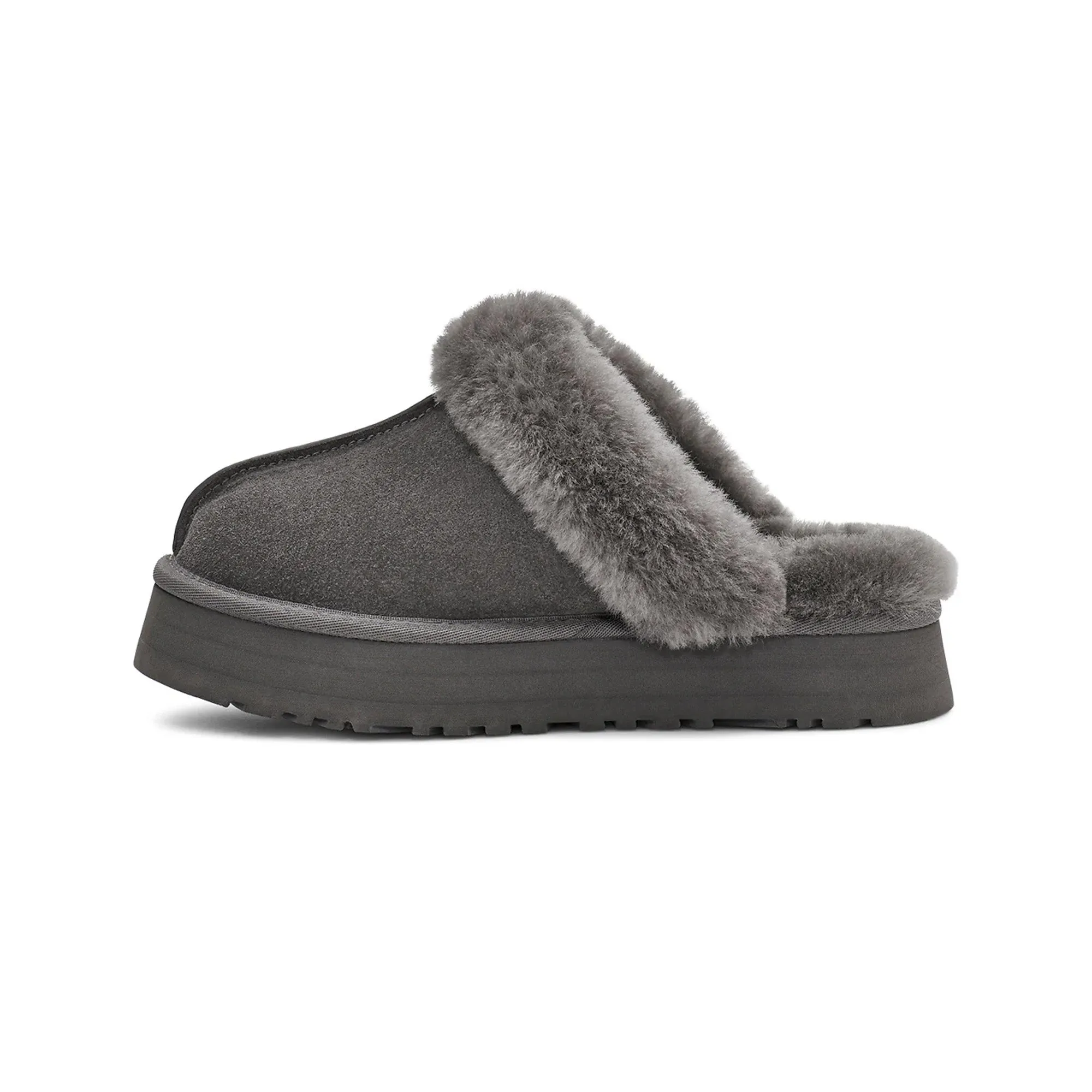 Quick Relaxation Step UGG Disquette 'Charcoal' Women's