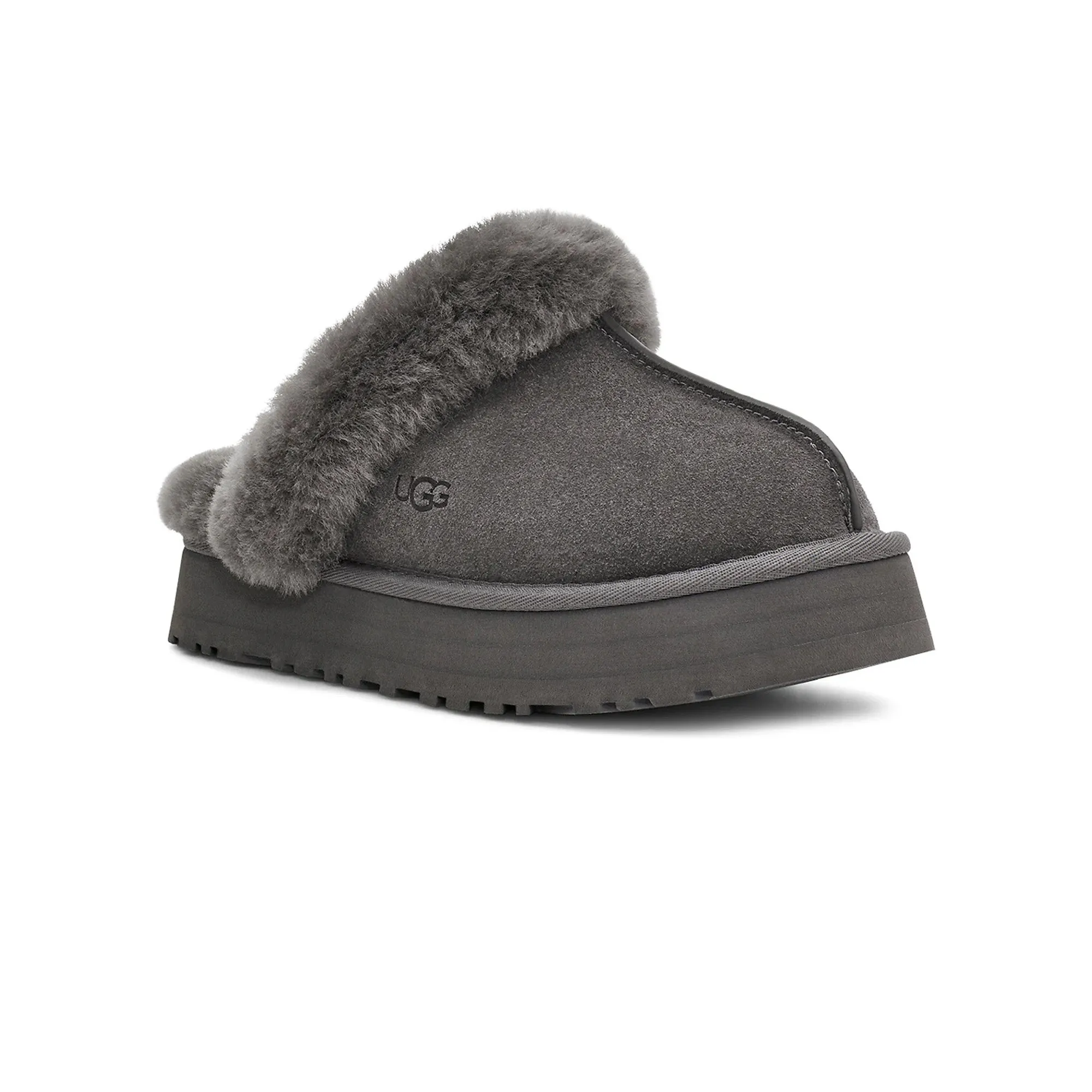 UGG Disquette 'Charcoal' Women's Cozy Beach Sandal