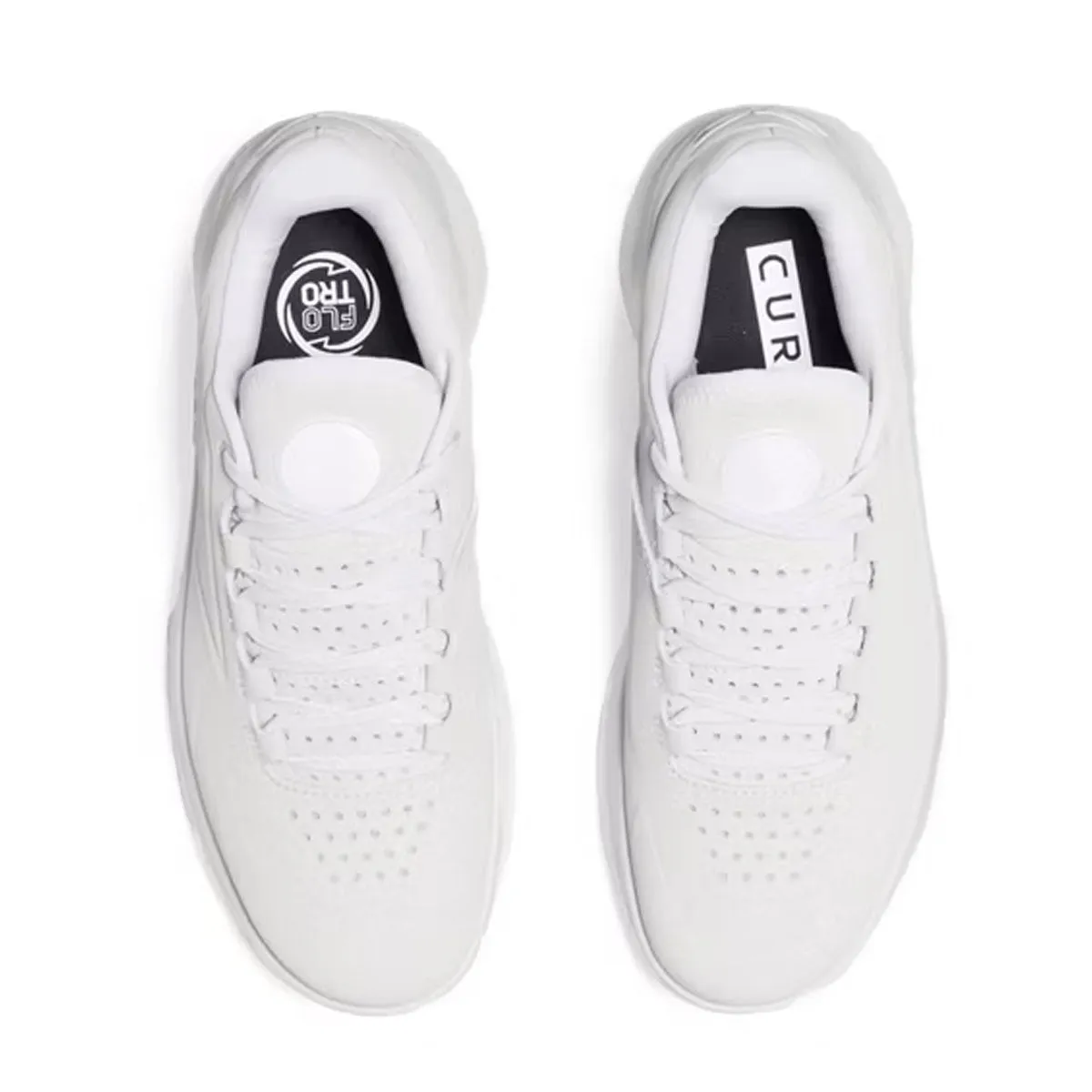 Curry 1 Low Flotro Lux 'Halo Gray' Durable outsole