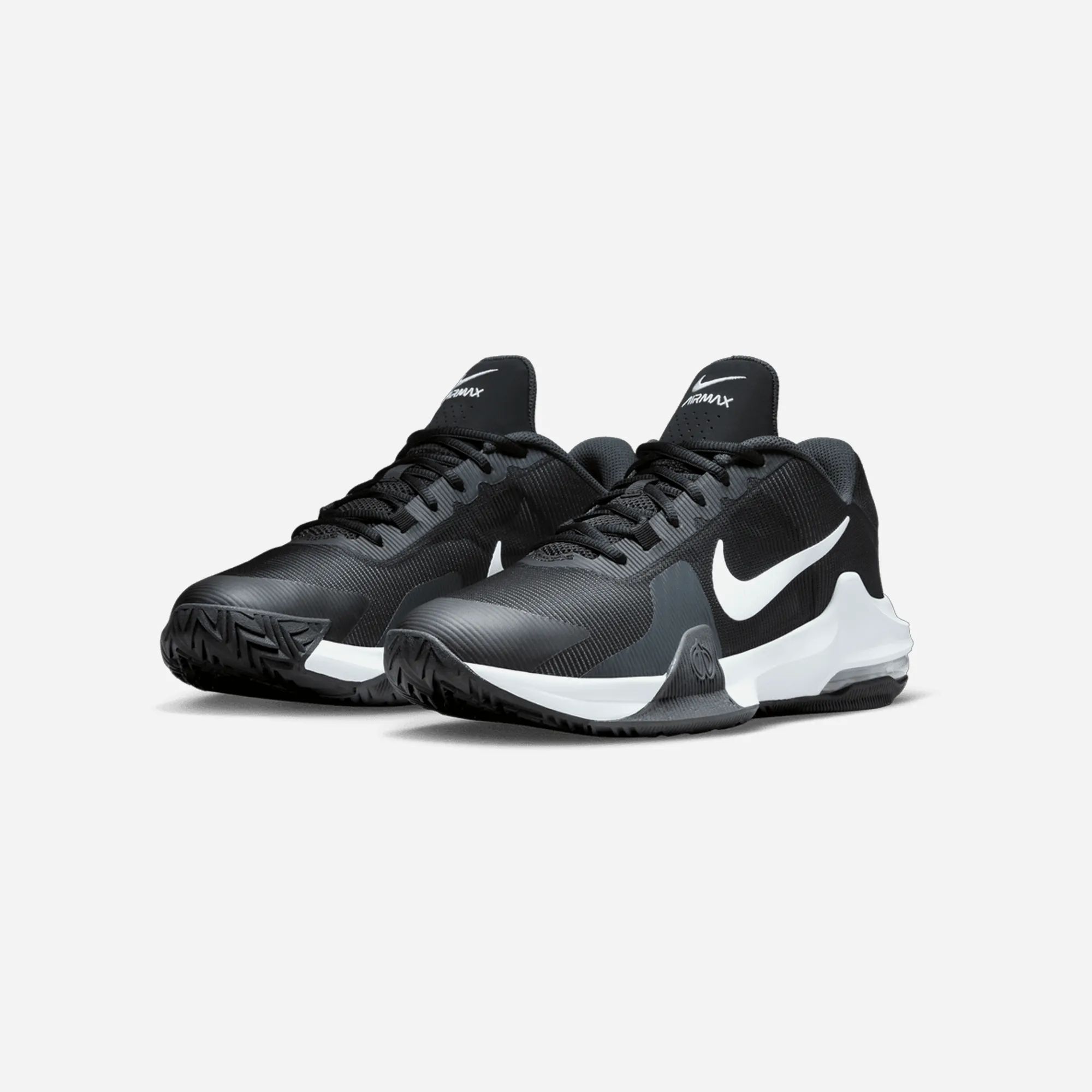 Lace Up Shock Padding Nike Air Max Impact 4 Black