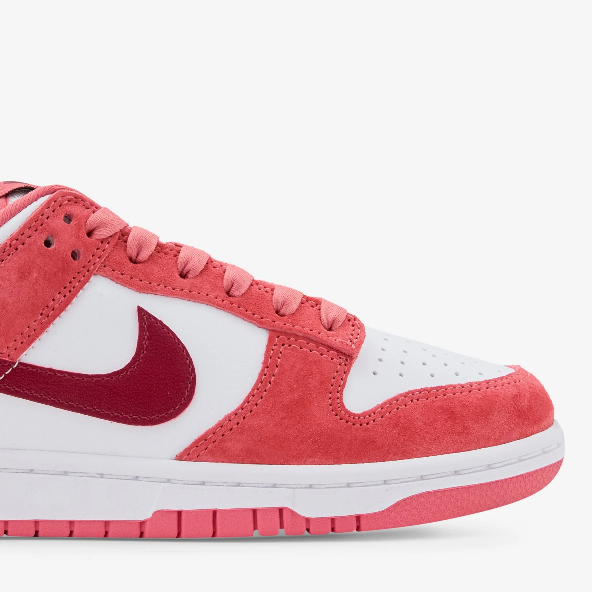 Sunny Walk Women's Dunk Low White | Team Red | Adobe | Dragon Red