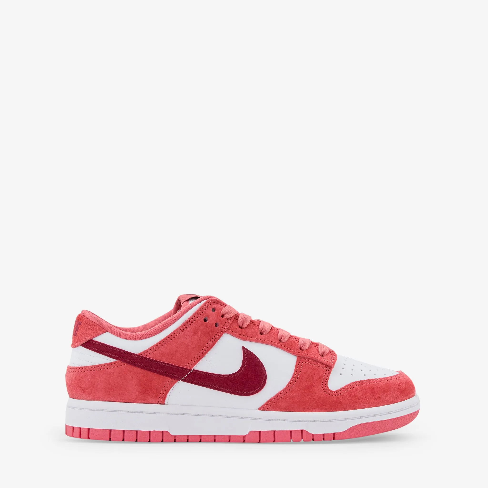 Women's Dunk Low White | Team Red | Adobe | Dragon Red Pillow Base Slip On Mules