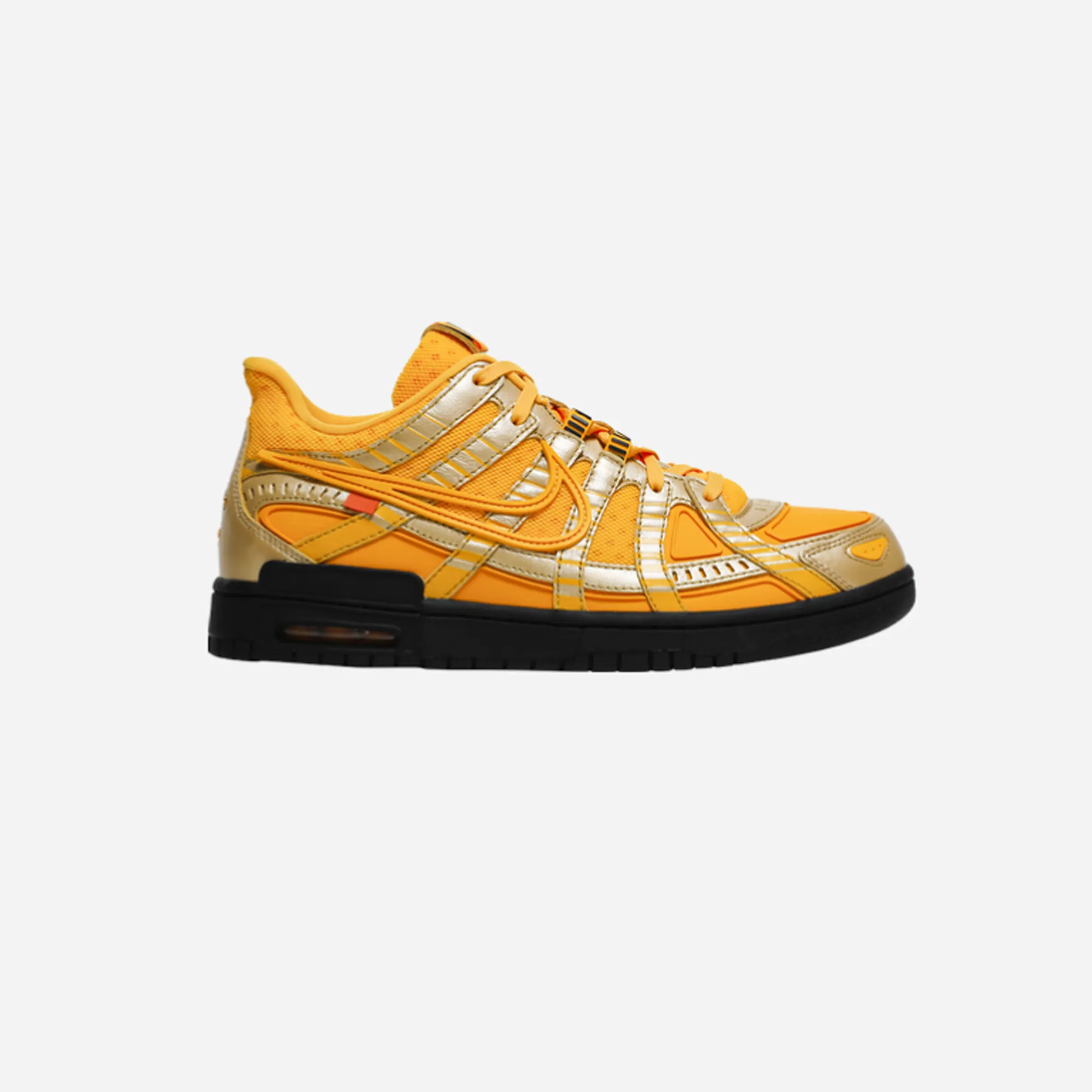 AIR RUBBER DUNK OFF-WHITE UNIVERSITY GOLD Stability Focus
