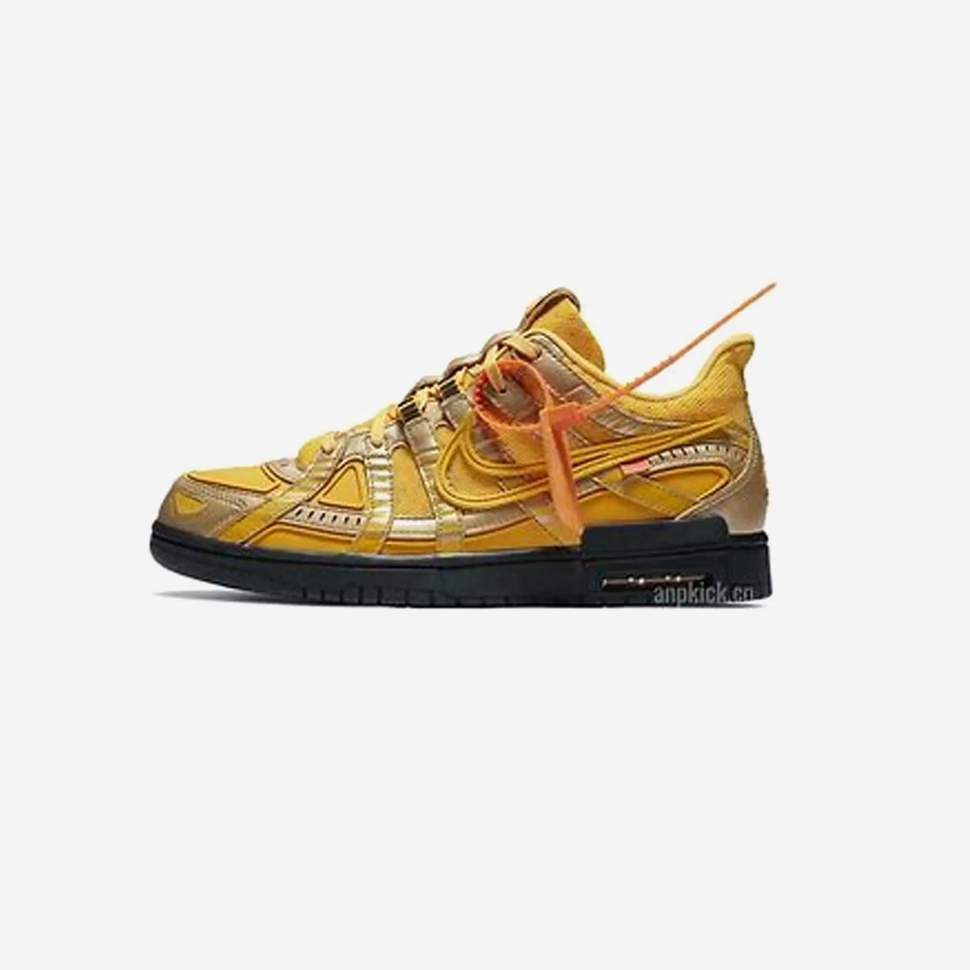 AIR RUBBER DUNK OFF-WHITE UNIVERSITY GOLD Upgraded wear All-weather chic