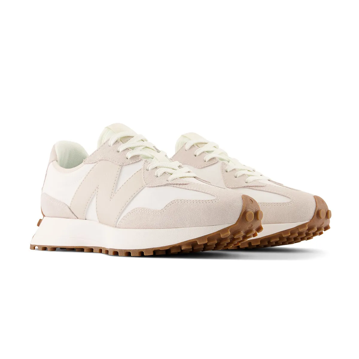 Wmns 327 'Moonbeam Timberwolf' Happy Move Modern Edge