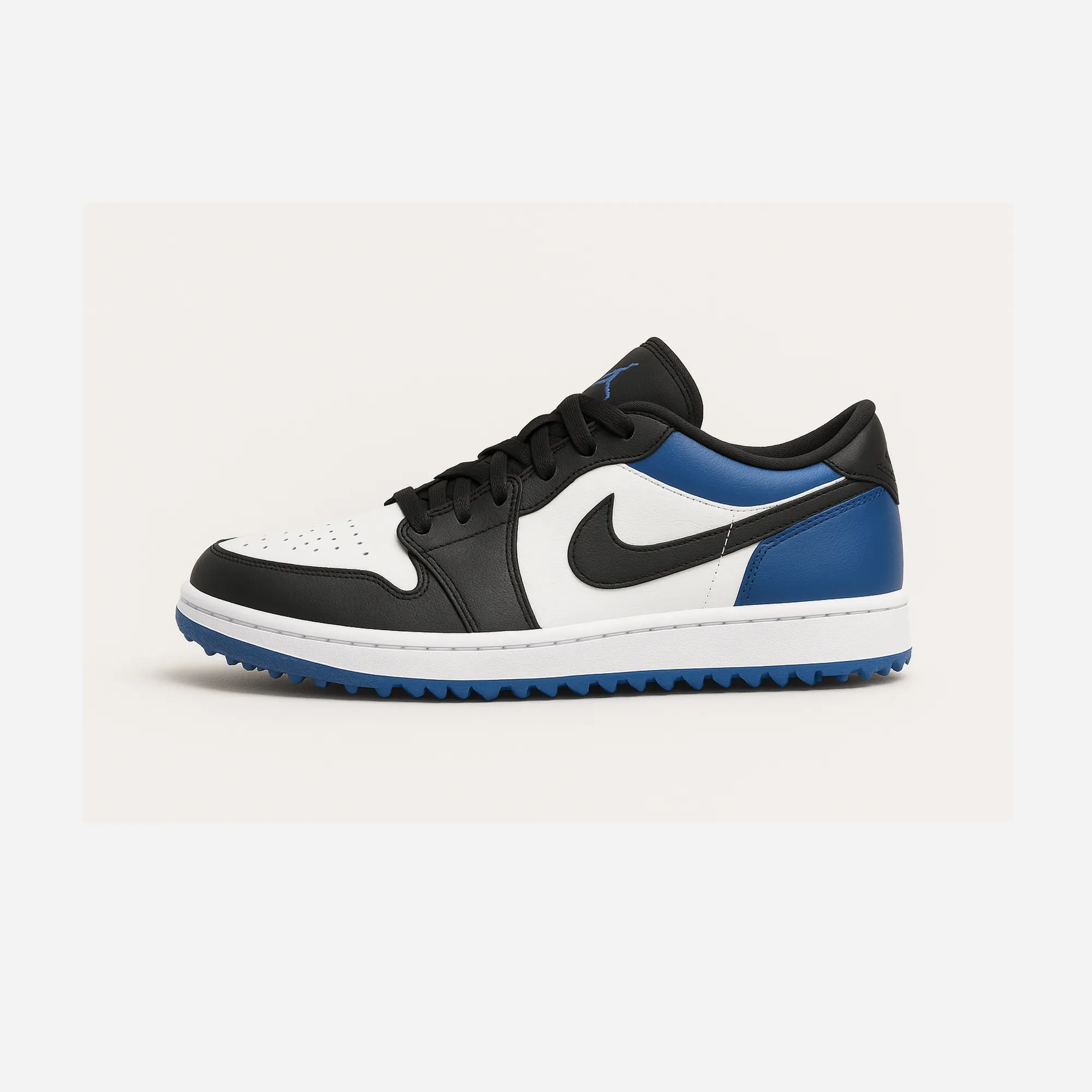 Compression Fit Lining Heel Cushion Nike Air Jordan 1 Low Golf Royal Toe