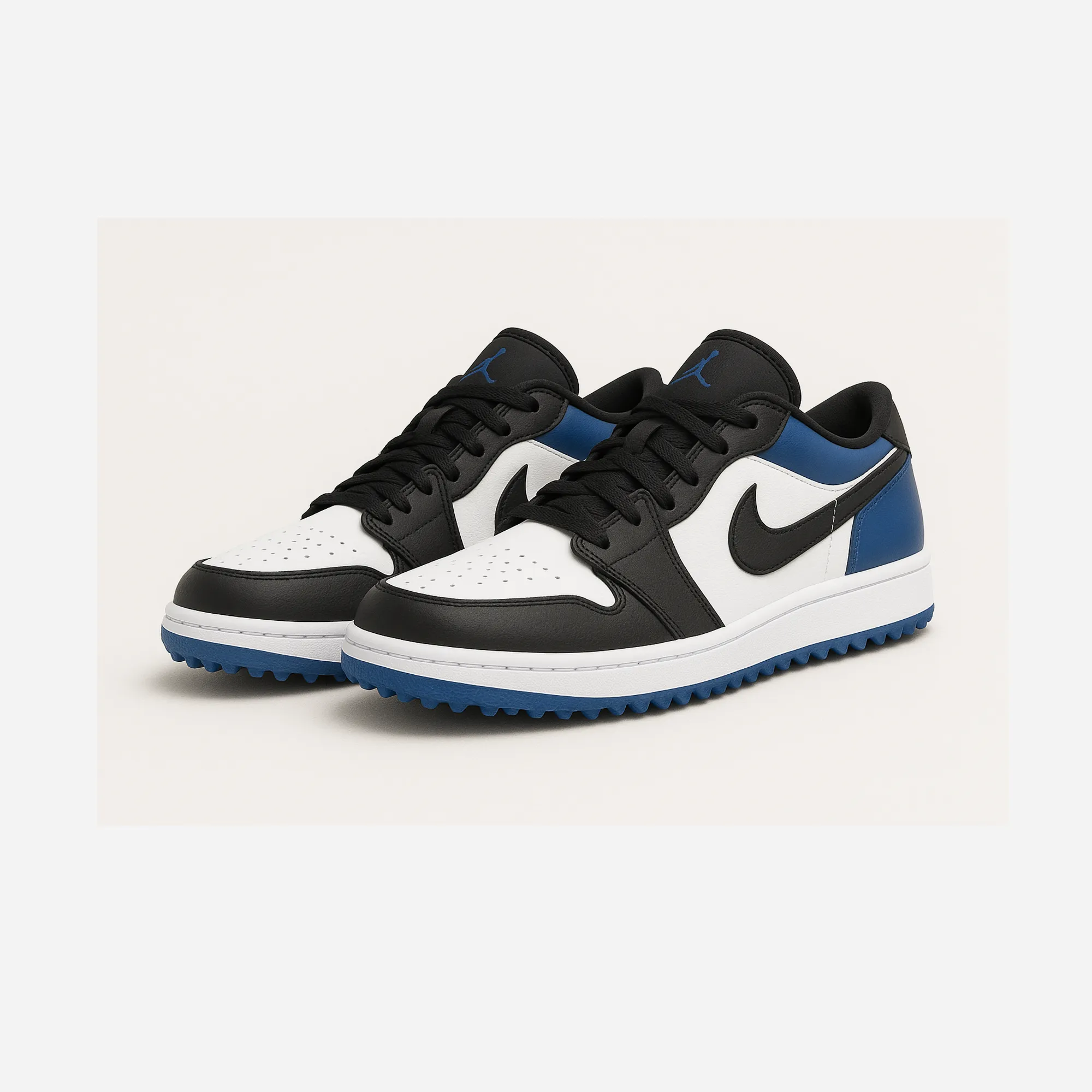 Nike Air Jordan 1 Low Golf Royal Toe Sleek Edge Moisture wicking