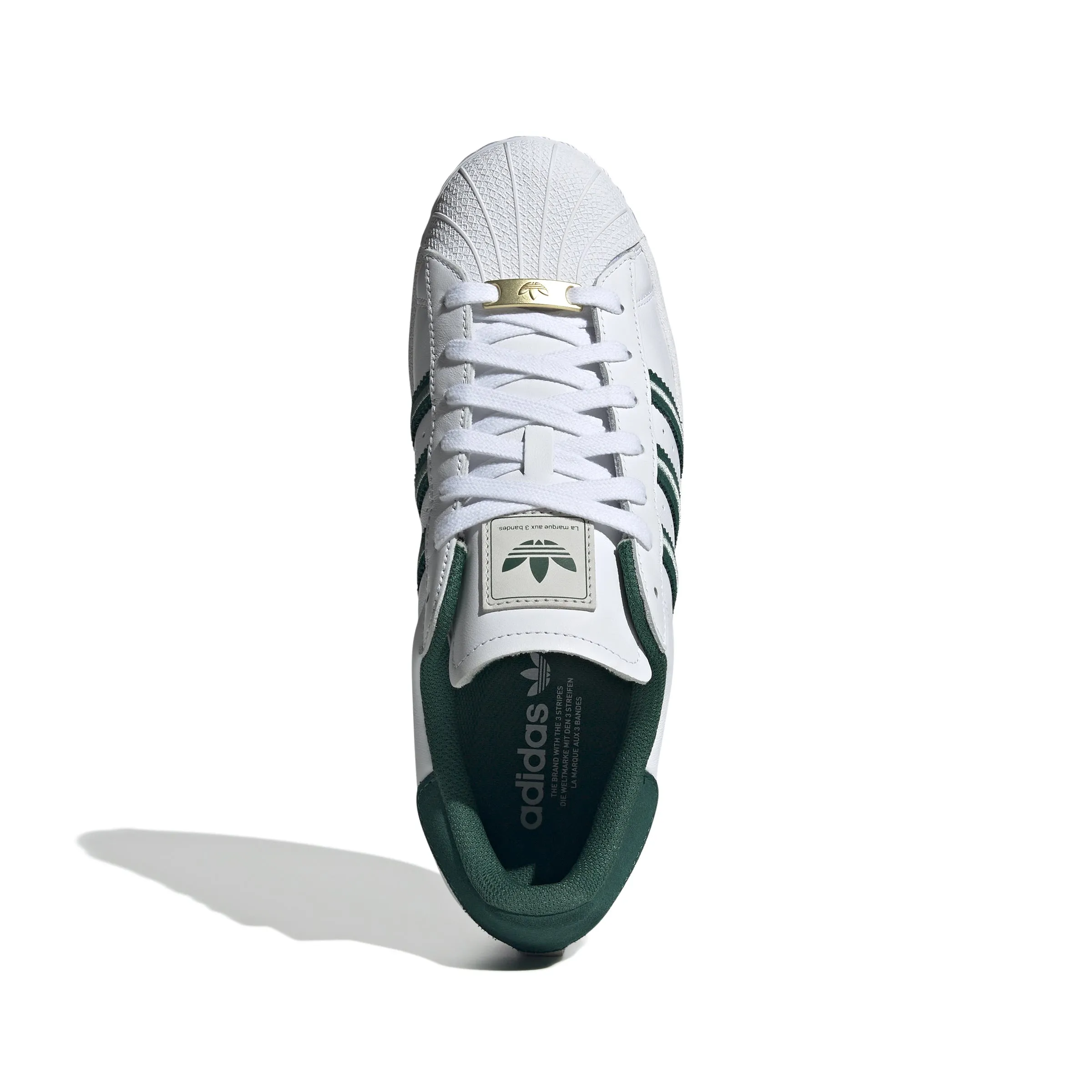Ventilation holes water proof Superstar 'White Collegiate Green'