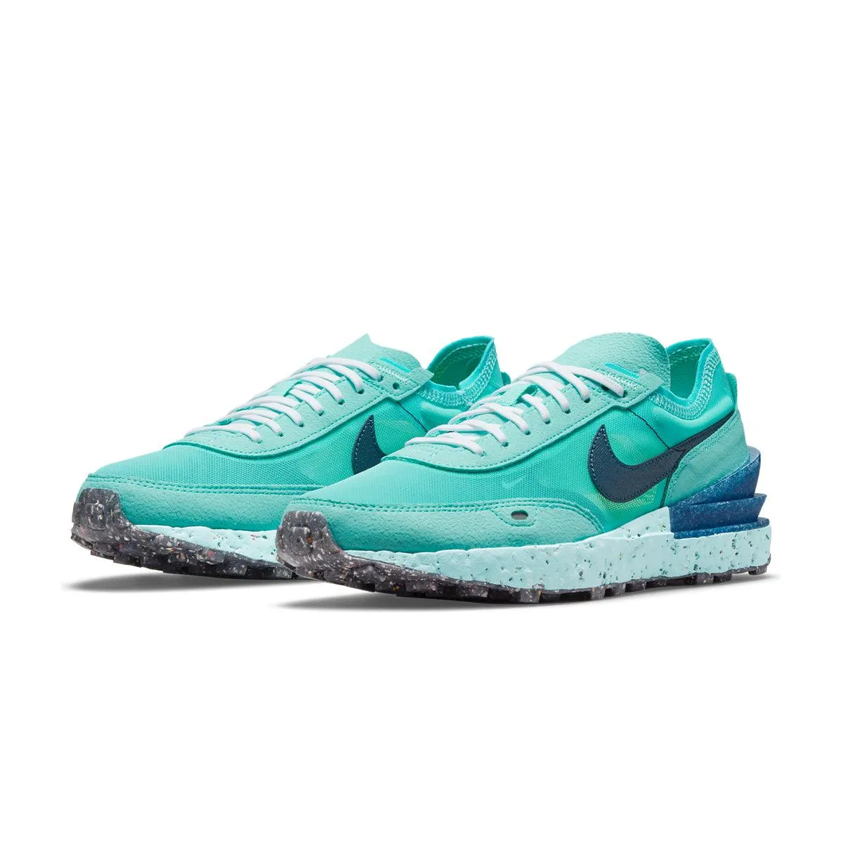 Wmns Waffle One Crater 'Turquoise' Comfort Grip