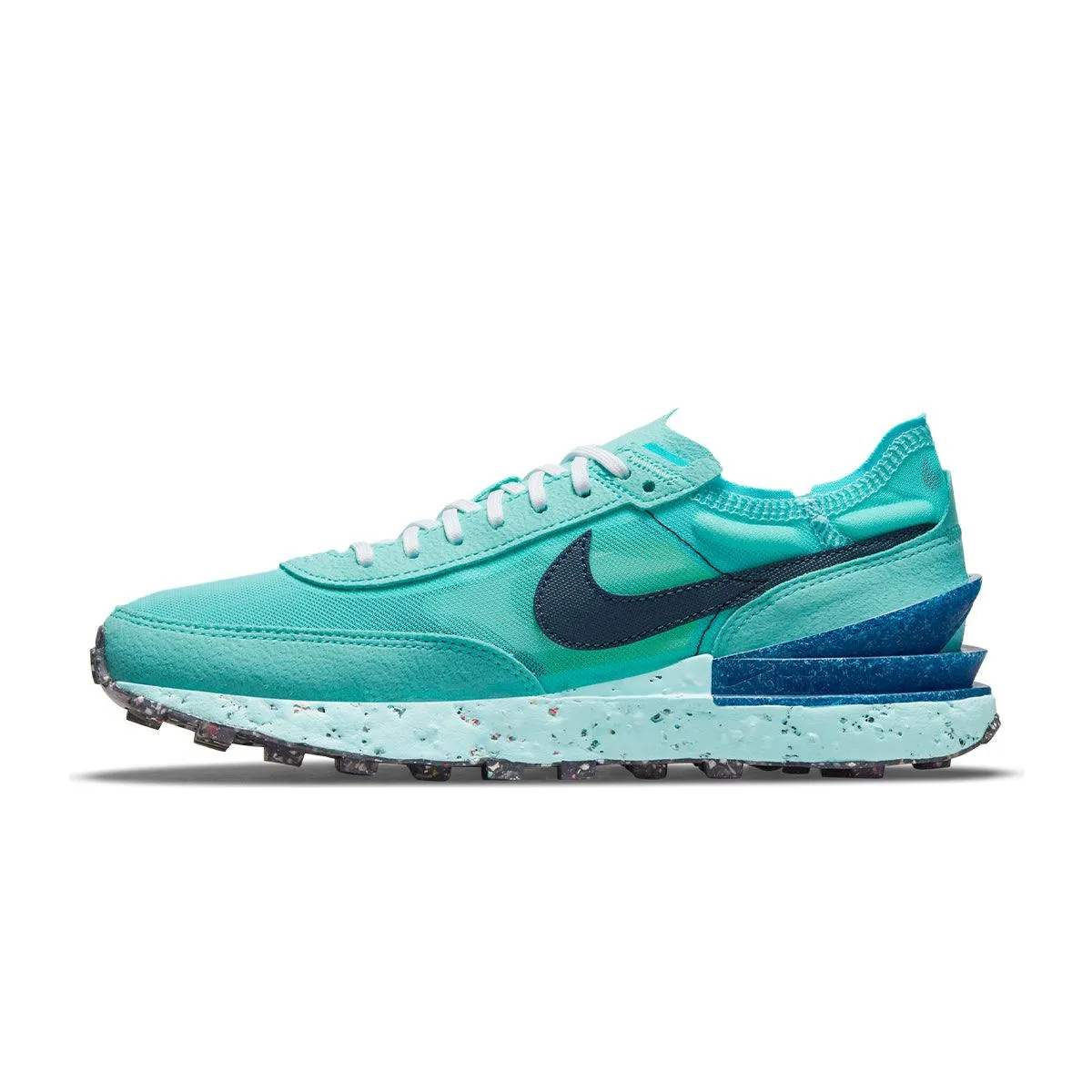 Rubber Sole Forest Path Wmns Waffle One Crater 'Turquoise'