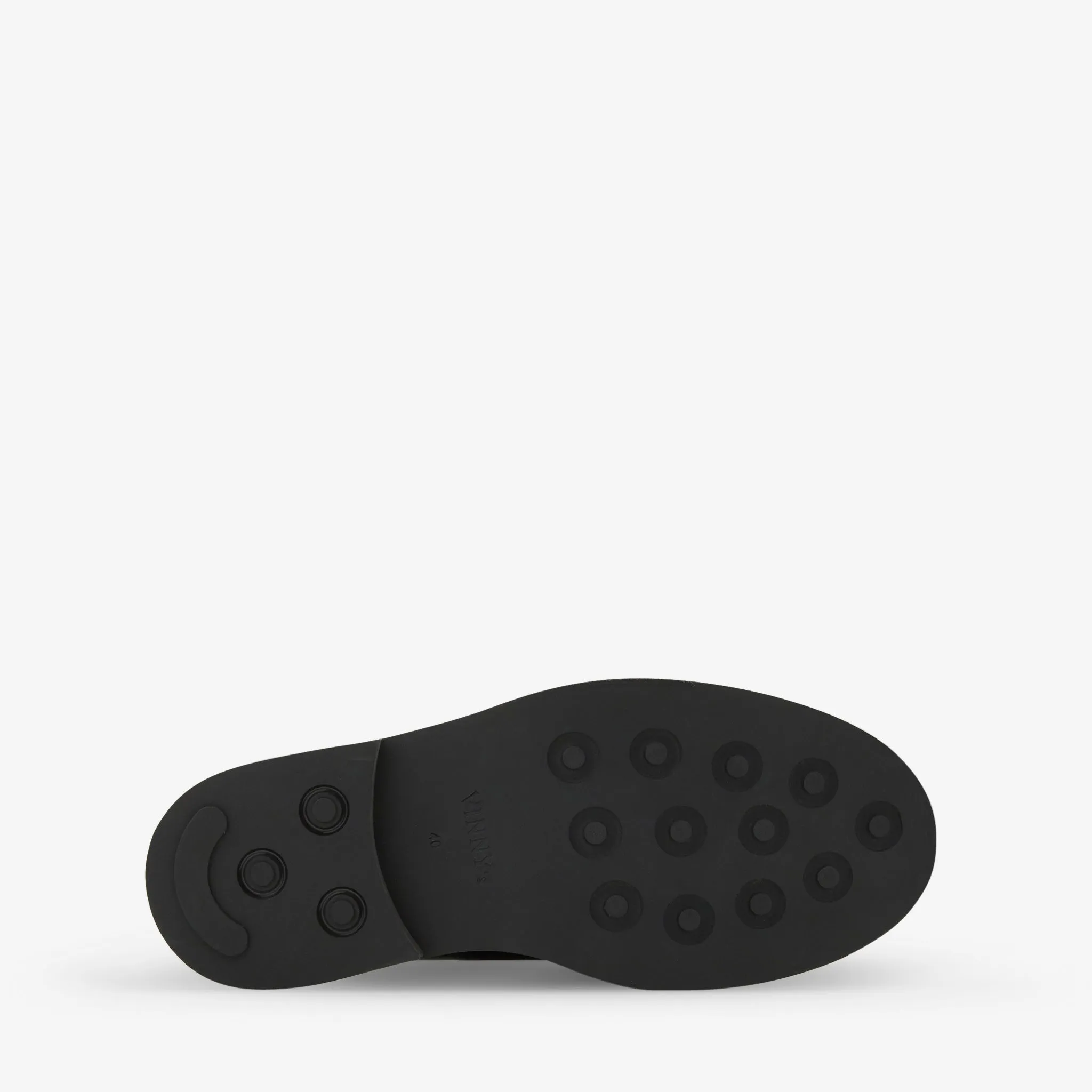 Desert Jog Vinnee Penny Loafer Black Polido Leather