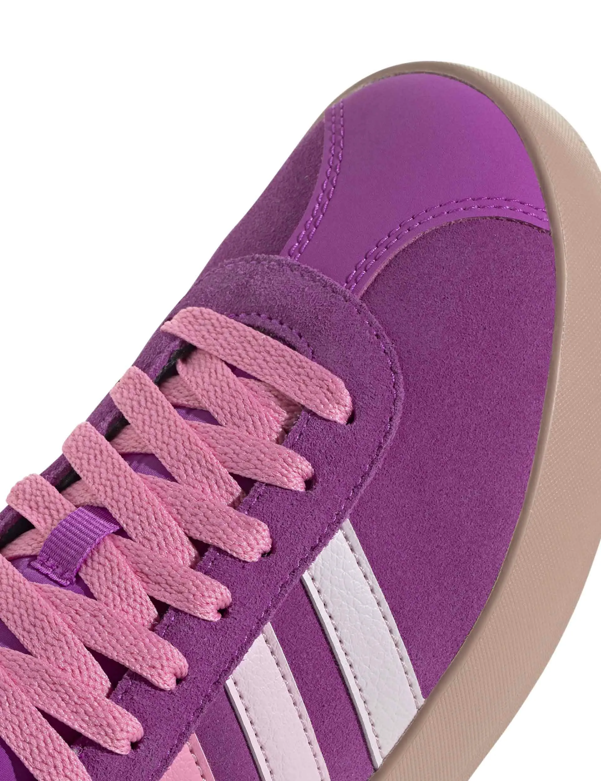 Outdoor Vibe VL Court 3.0 Shoes - Flash Pink/Bliss Pink/Gold Metallic
