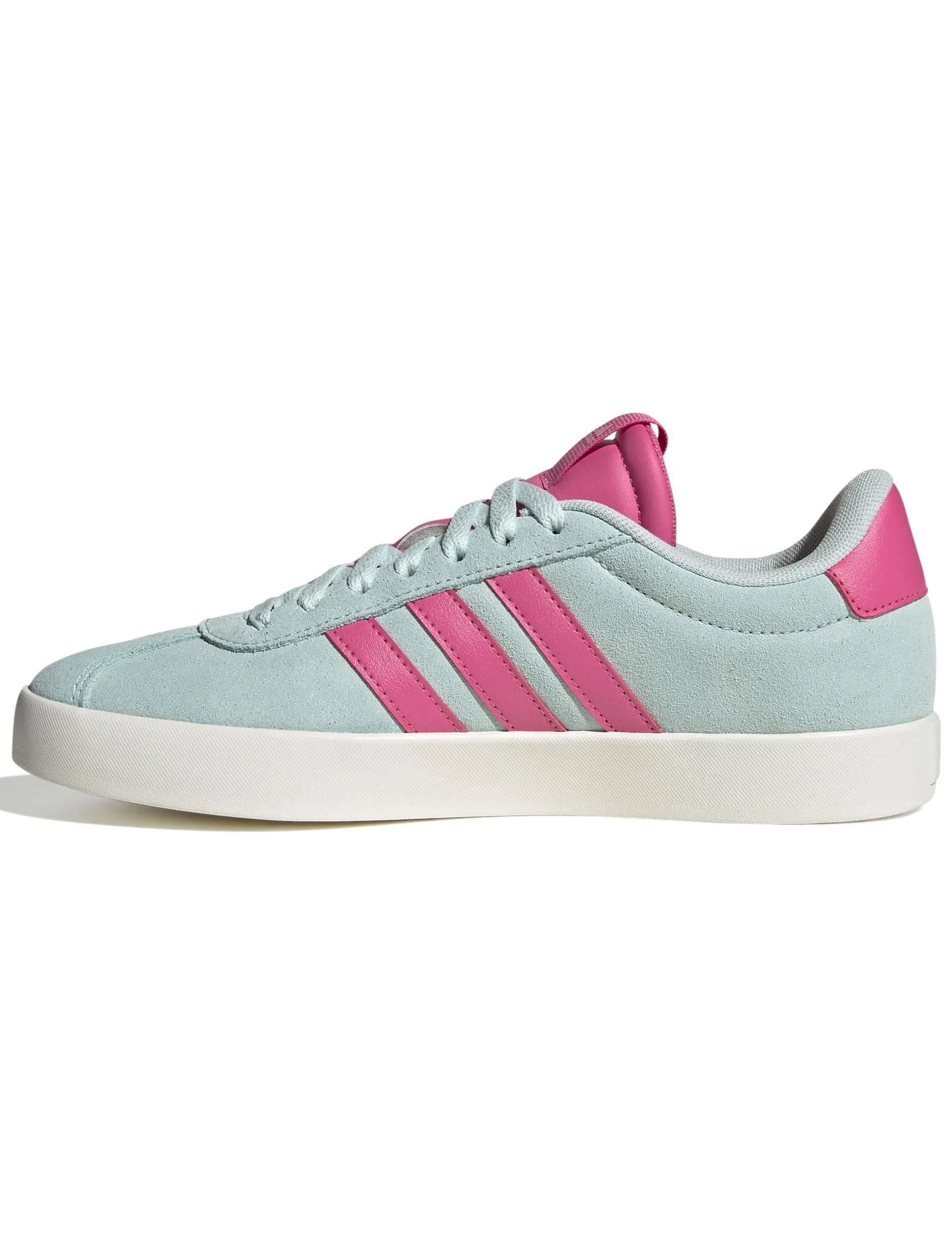 Comfortable Fitment VL Court 3.0 Shoes - Halo Mint/Pulse Magenta/Bliss Pink