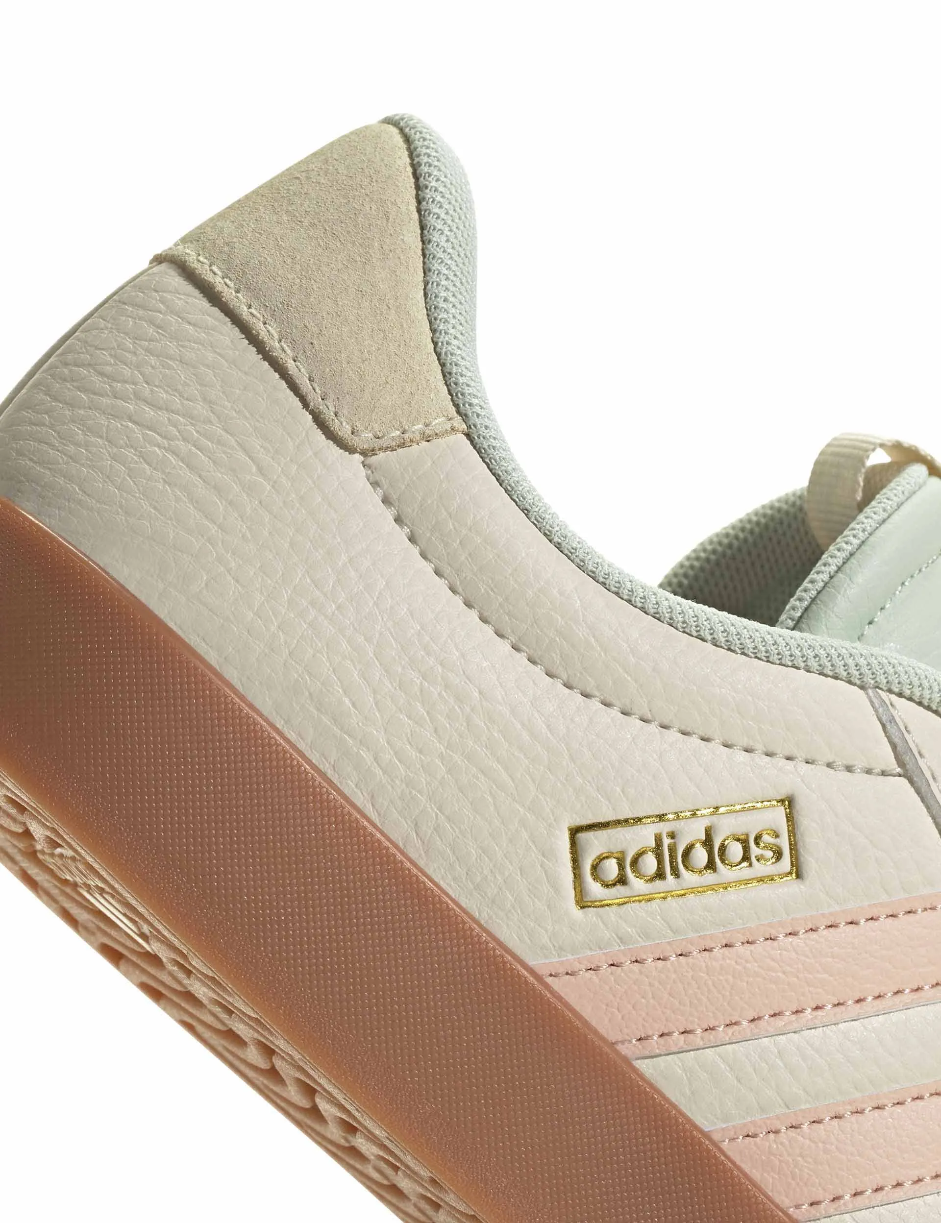 VL Court 3.0 Shoes - Wonder White/Powder Coral/Linen Green Medit Cool