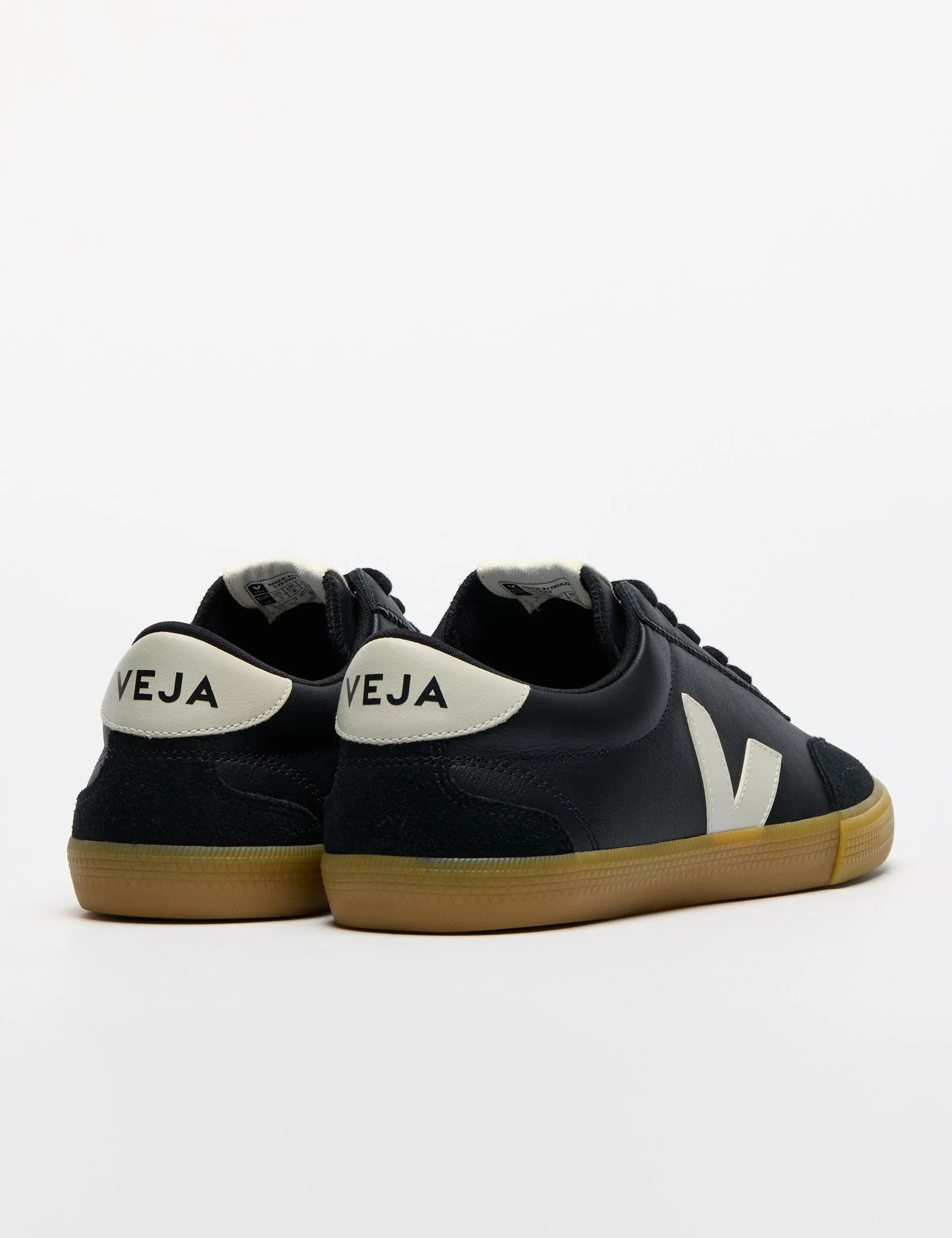 Elastic Goring System Easy Fit Volley Leather - Black Pierre