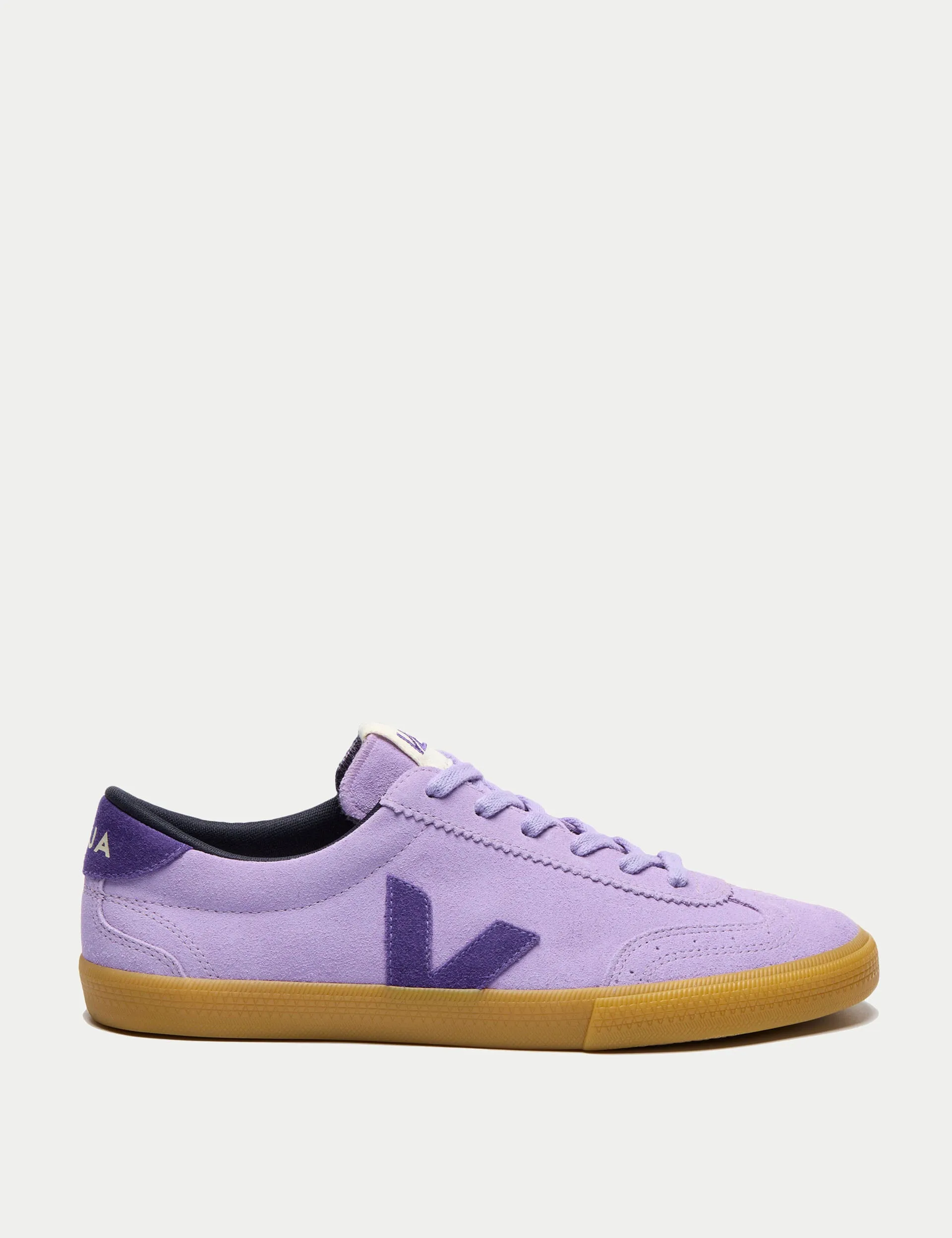 Casual Design Torsion Stability Plate Volley Suede - Lavande Purple